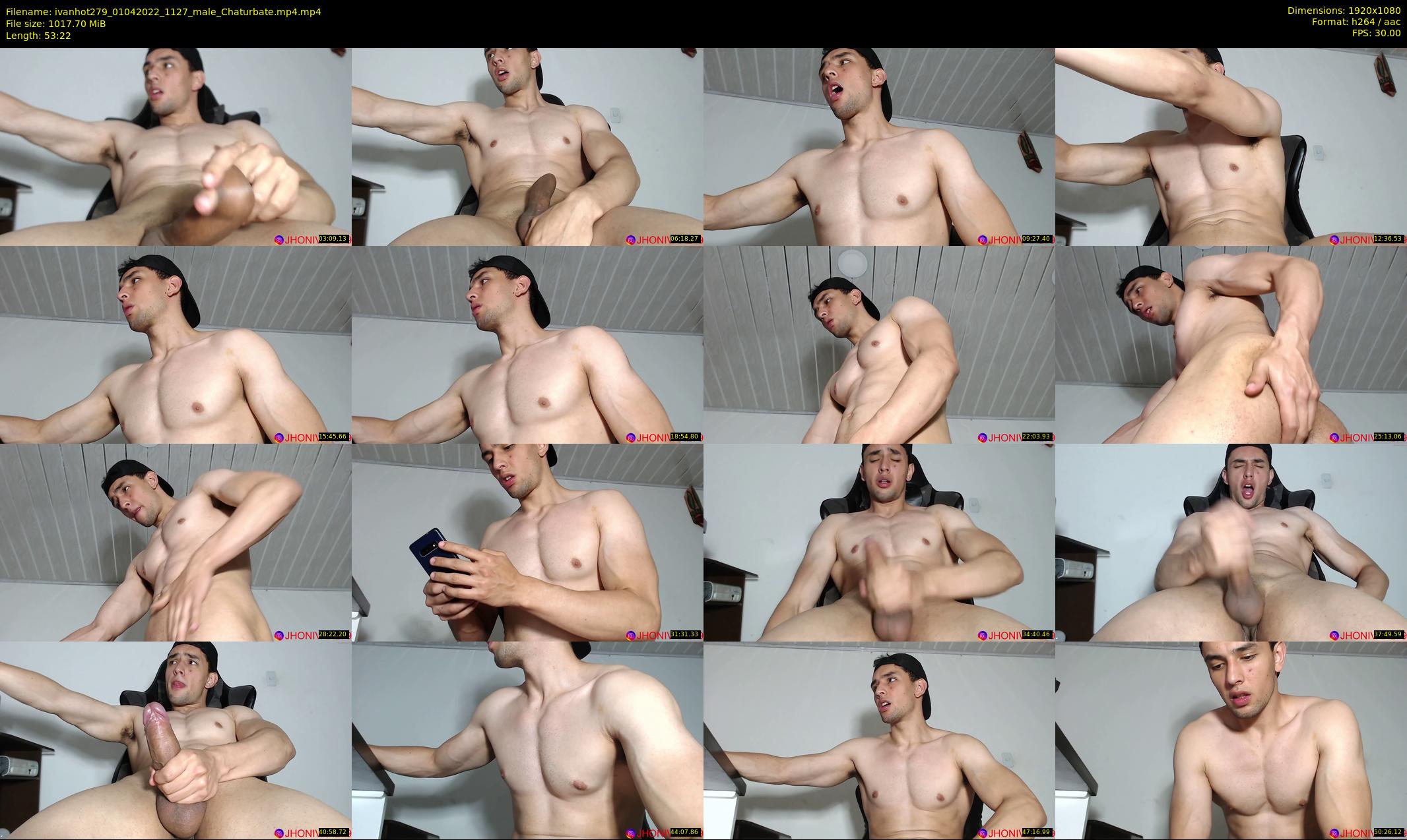 ivanhot279 — 54 minute Chaturbate male cam show recording, 1080p, Apr 1, 2022