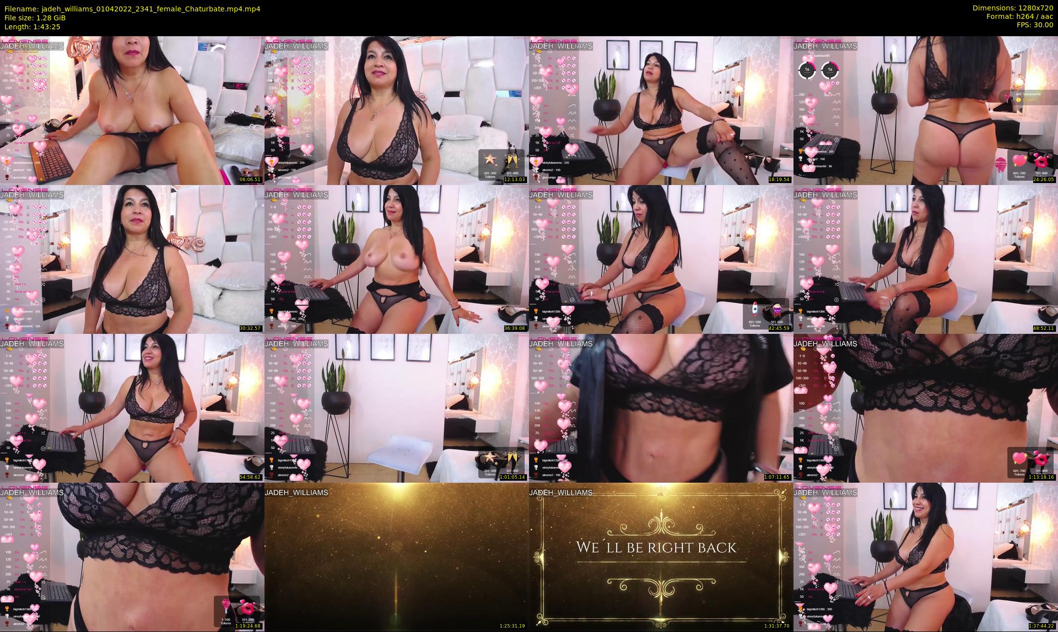 jadeh_williams — 104 minute Chaturbate female cam show recording, 720p, Apr 1, 2022