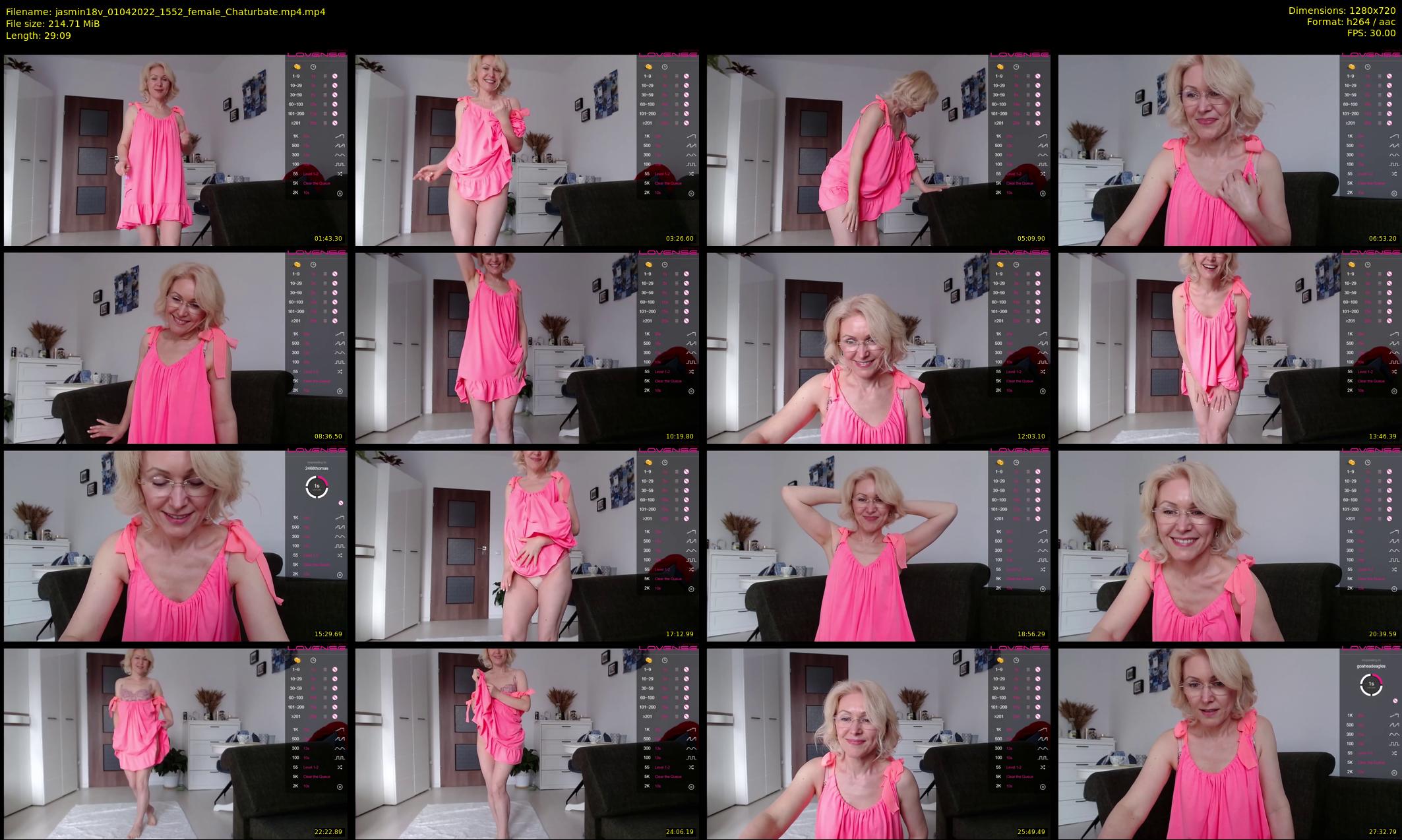 jasmin18v — 30 minute Chaturbate female cam show recording, 720p, Apr 1, 2022