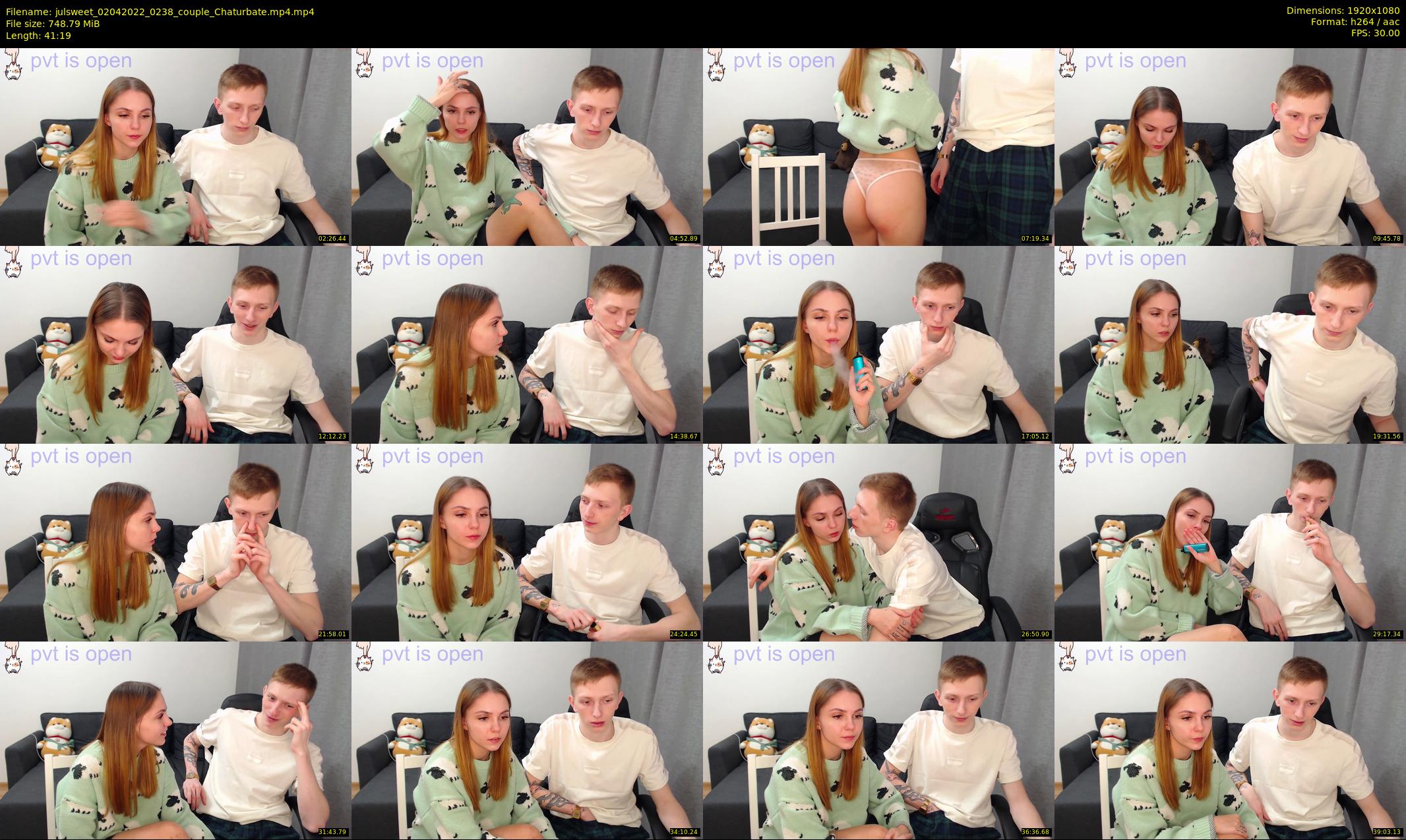 julsweet — 42 minute Chaturbate male cam show recording, 1080p, Apr 2, 2022