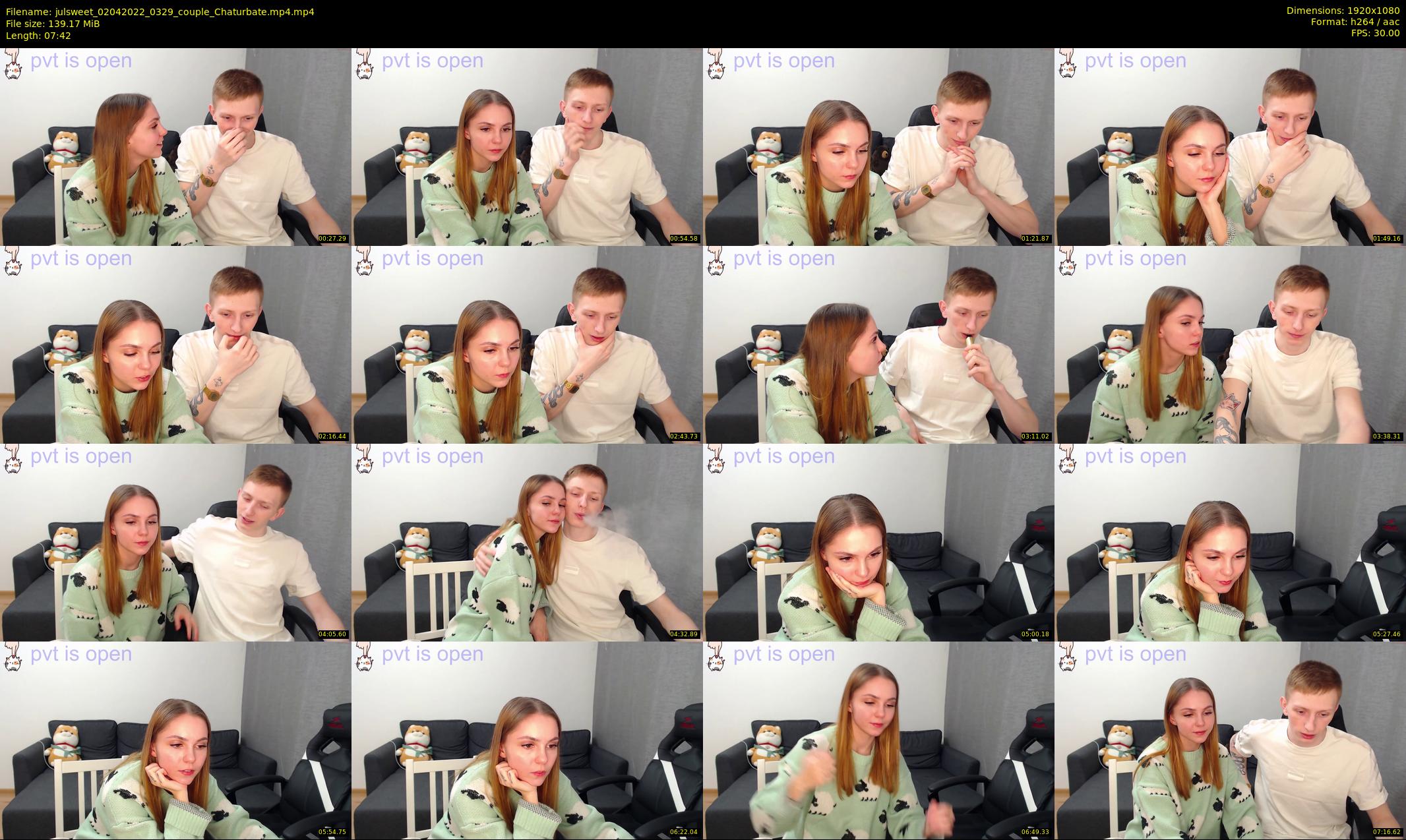 julsweet — 8 minute Chaturbate male cam show recording, 1080p, Apr 2, 2022