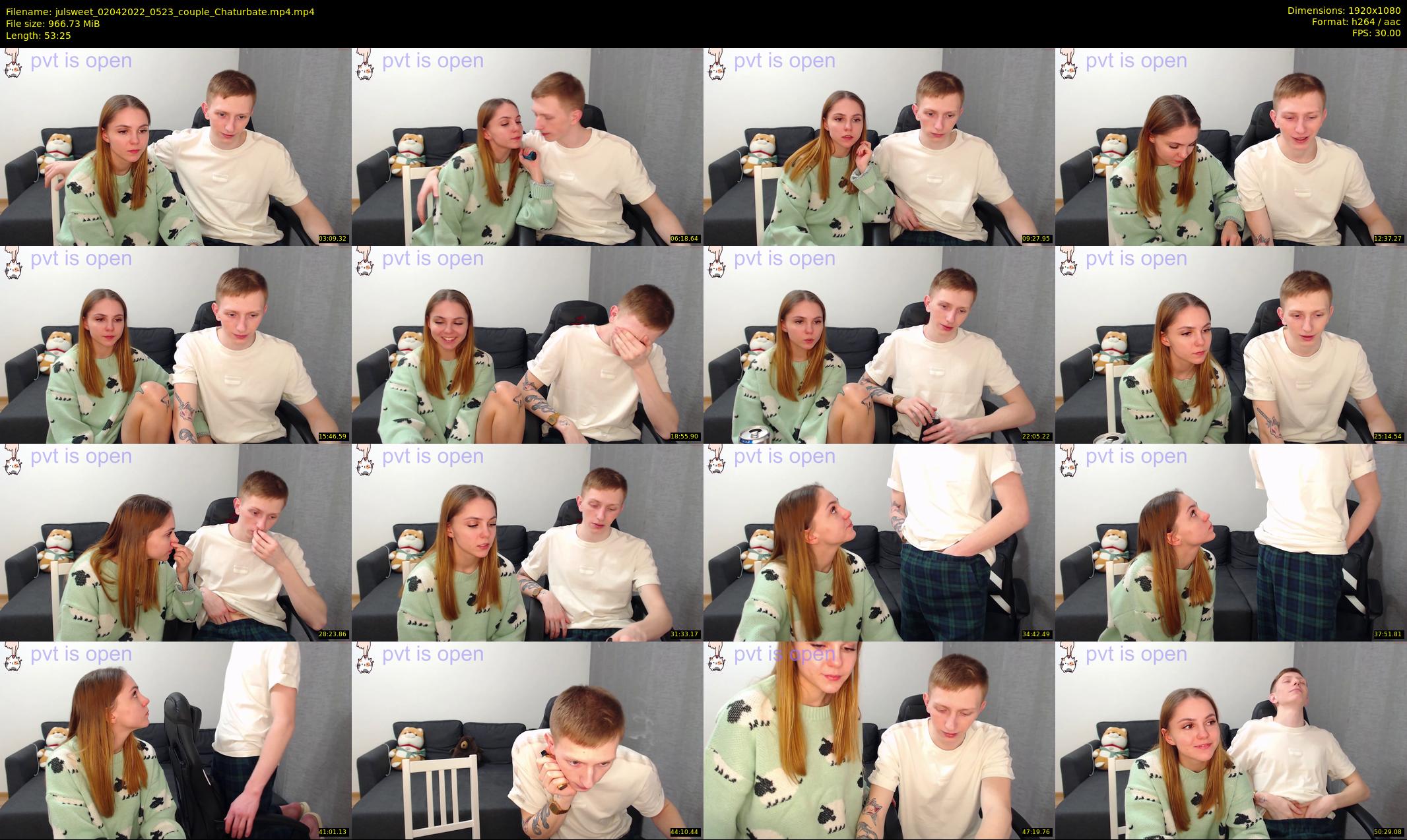 julsweet — 54 minute Chaturbate male cam show recording, 1080p, Apr 2, 2022