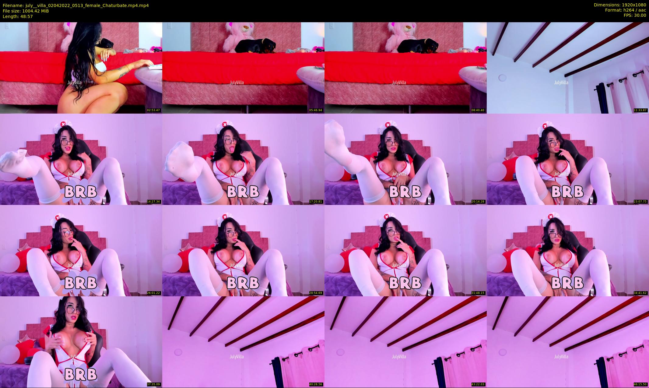 july__villa — 49 minute Chaturbate female cam show recording, 1080p, Apr 2, 2022