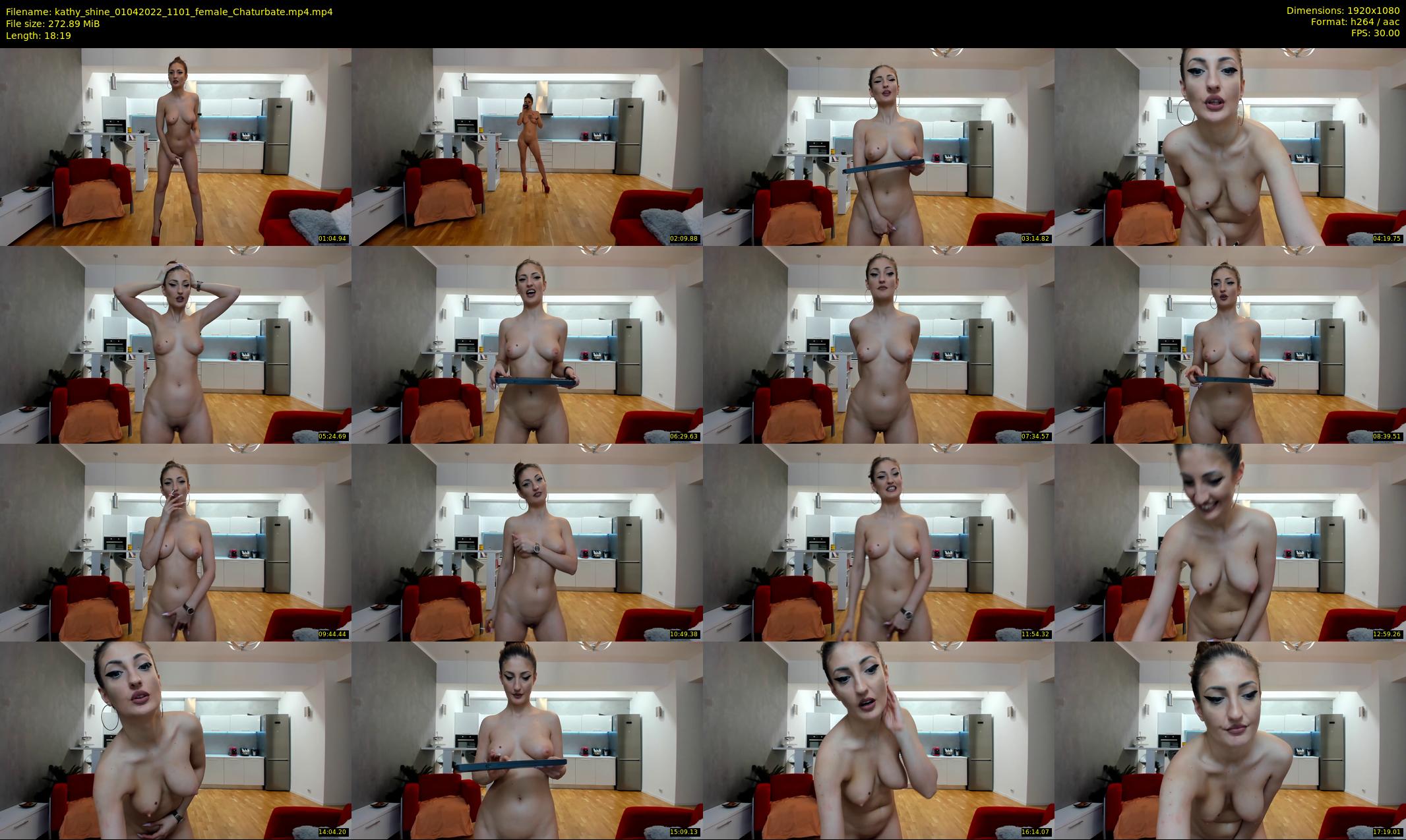 kathy_shine — 19 minute Chaturbate female cam show recording, 1080p, Apr 1, 2022