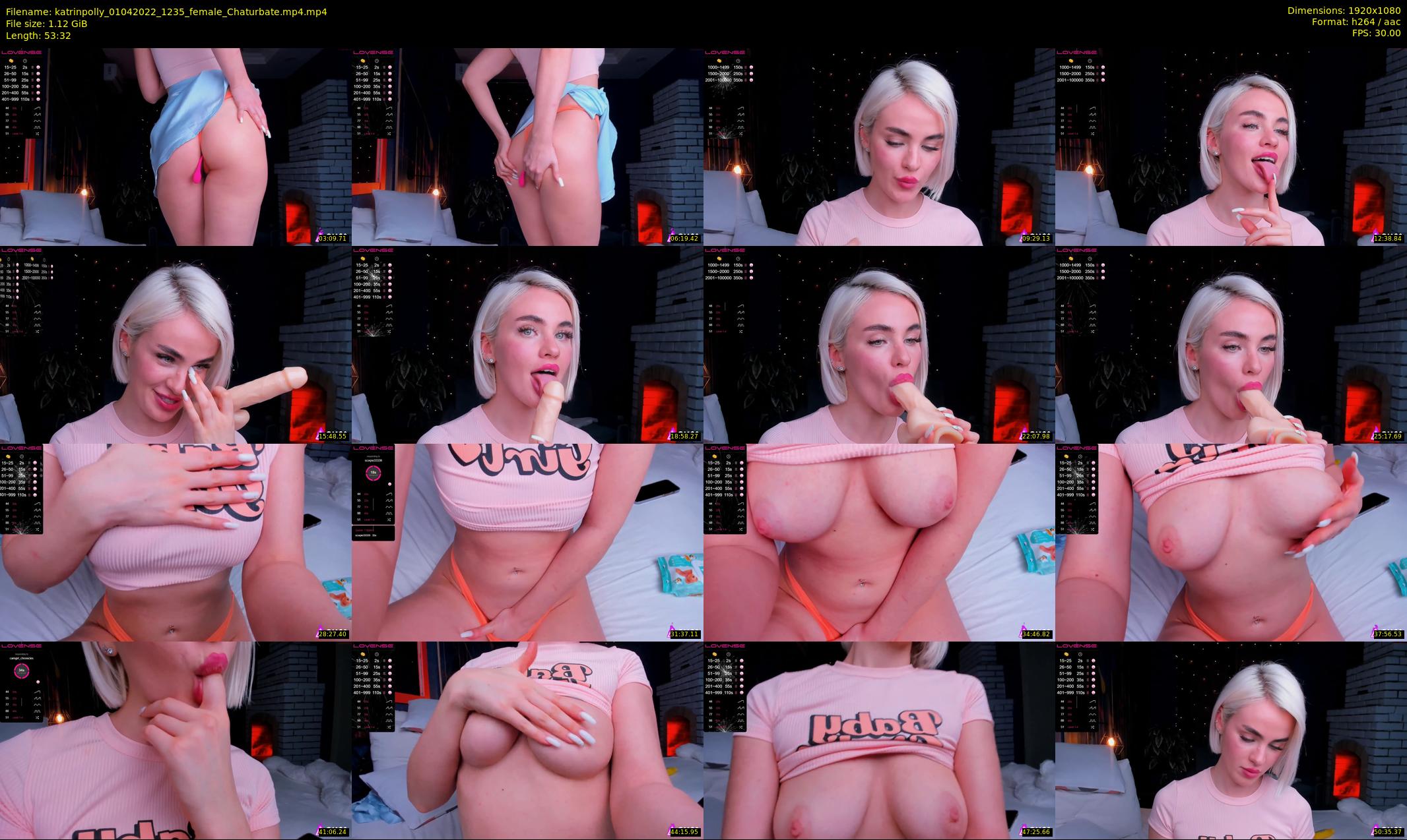katrinpolly — 54 minute Chaturbate couple cam show recording, 1080p, Apr 1, 2022