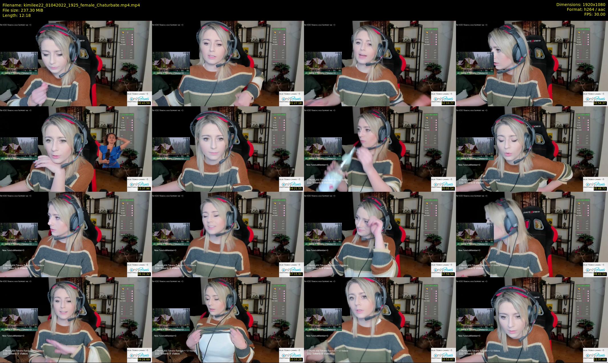 kimilee22 — 13 minute Chaturbate female cam show recording, 1080p, Apr 1, 2022