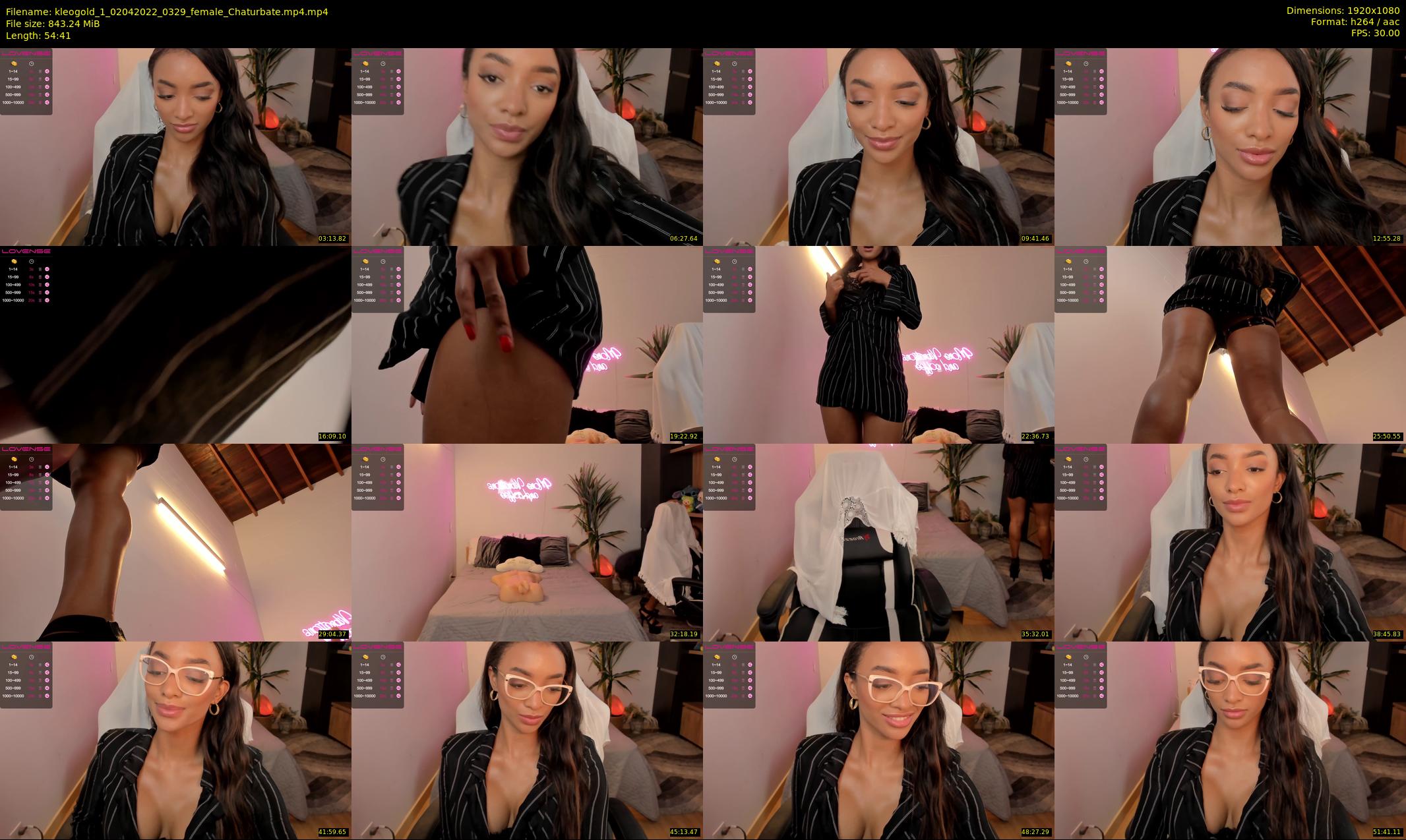 kleogold_1 — 55 minute Chaturbate female cam show recording, 1080p, Apr 2, 2022