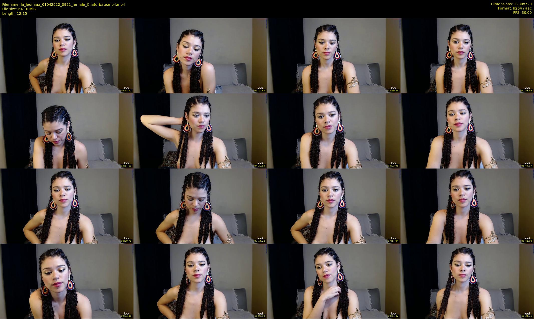 la_leonaaa — 13 minute Chaturbate female cam show recording, 720p, Apr 1, 2022