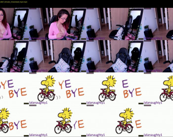 lalanaughty1 — 43 minute Chaturbate female cam show recording, 1080p, Apr 1, 2022