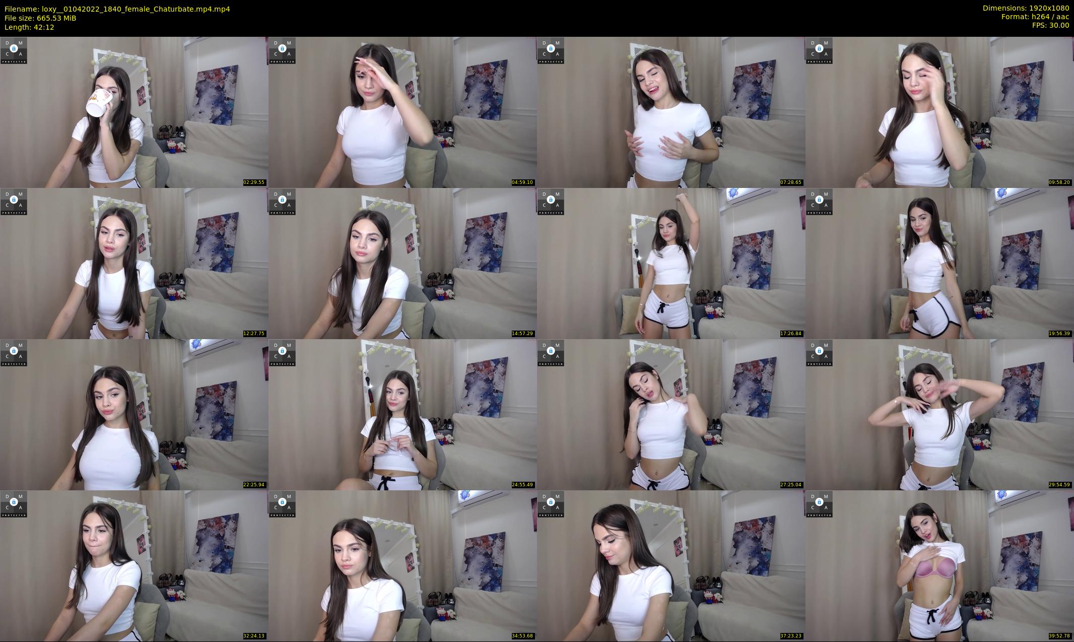 loxy_ — 43 minute Chaturbate female cam show recording, 1080p, Apr 1, 2022