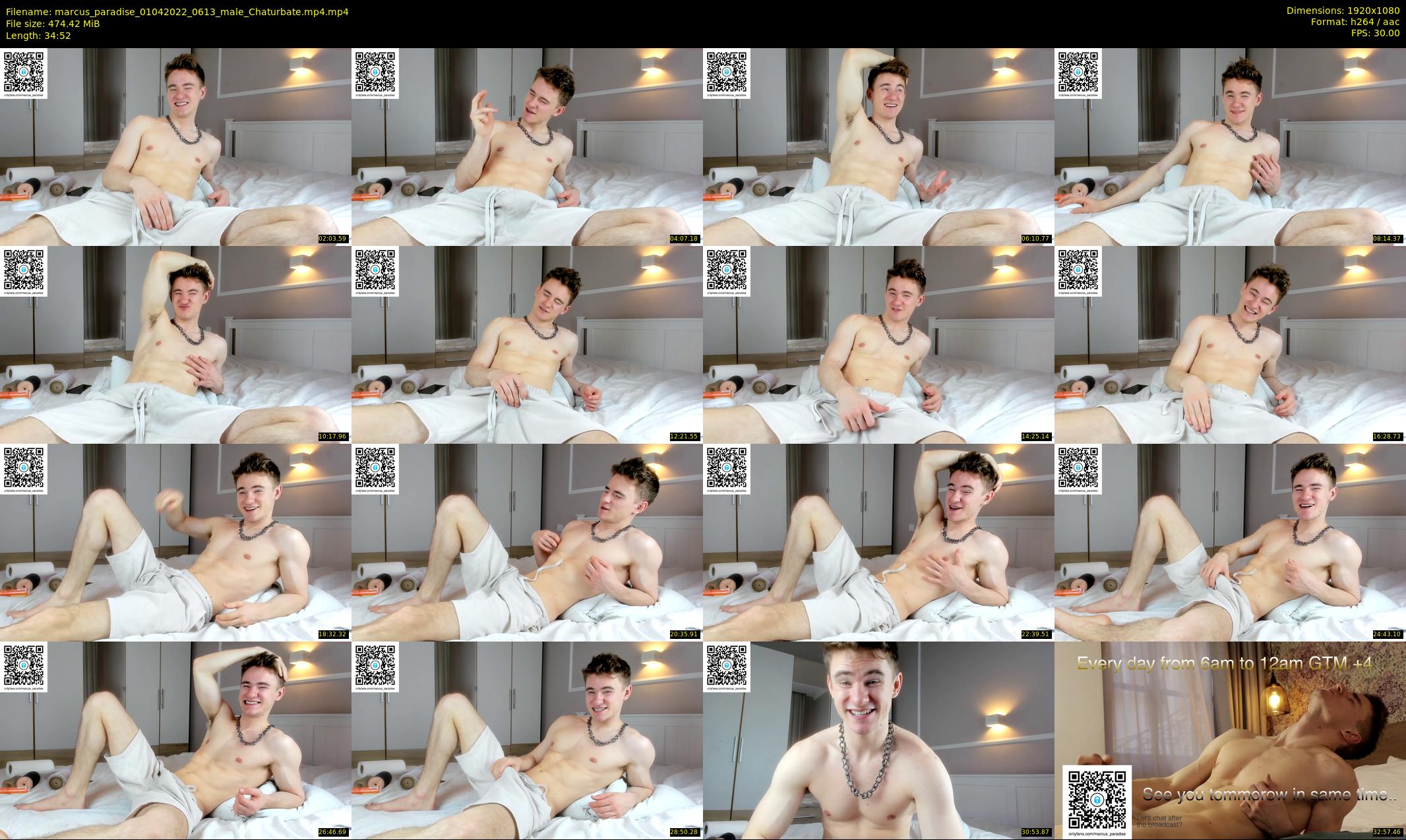 marcus_paradise — 35 minute Chaturbate male cam show recording, 1080p, Apr 1, 2022