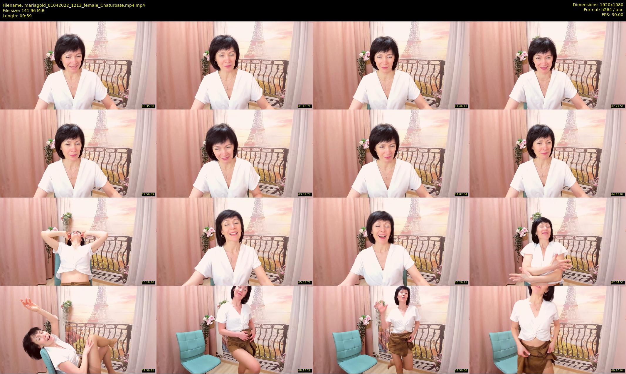 mariagold — 10 minute Chaturbate female cam show recording, 1080p, Apr 1, 2022