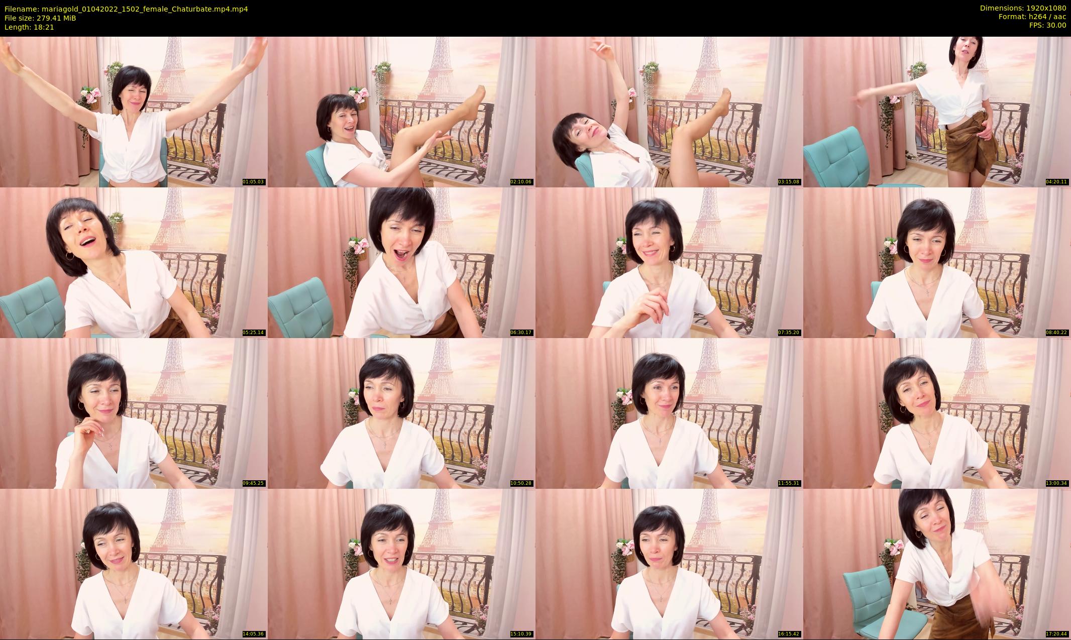 mariagold — 19 minute Chaturbate female cam show recording, 1080p, Apr 1, 2022