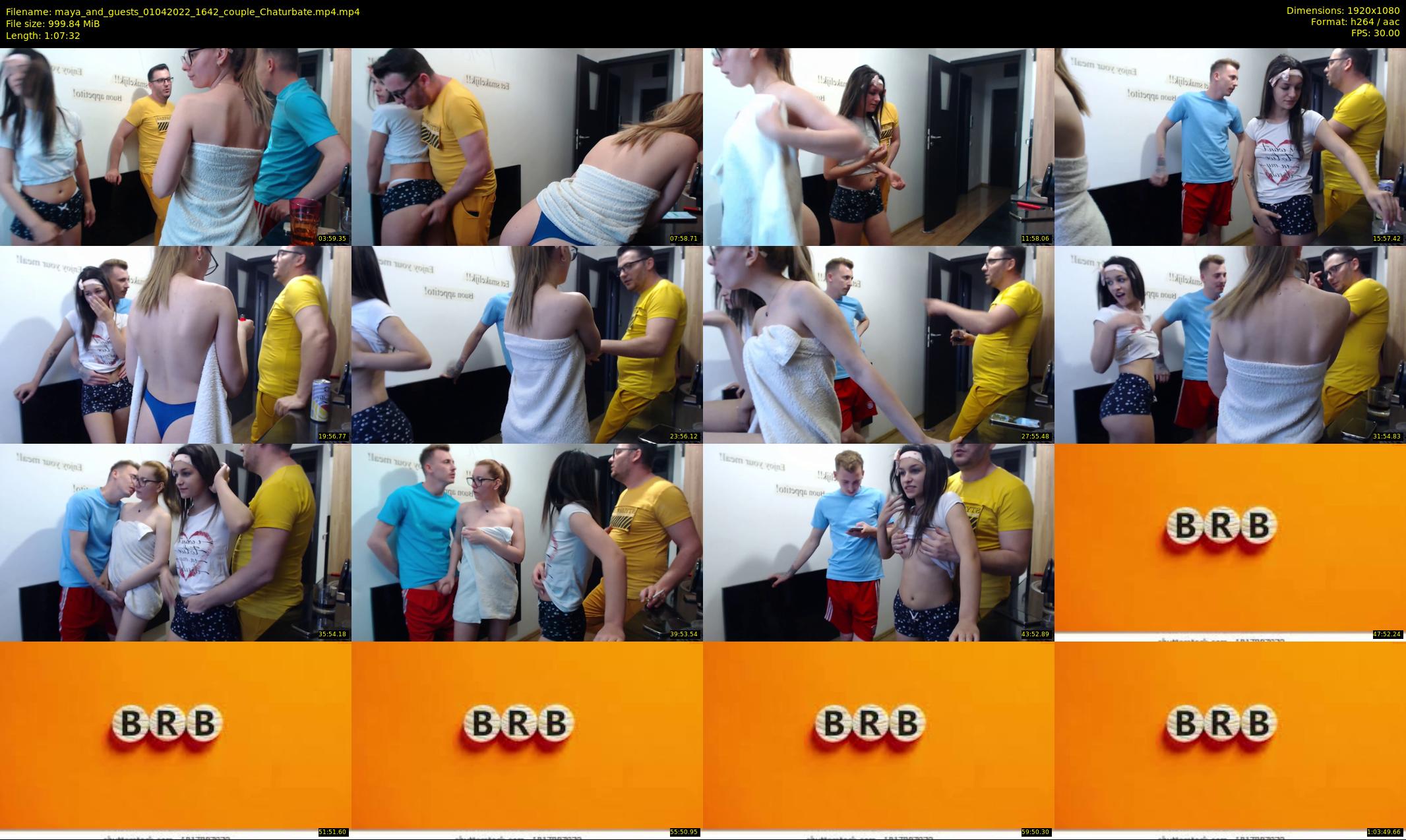 maya_and_guests — 68 minute Chaturbate couple cam show recording, 1080p, Apr 1, 2022