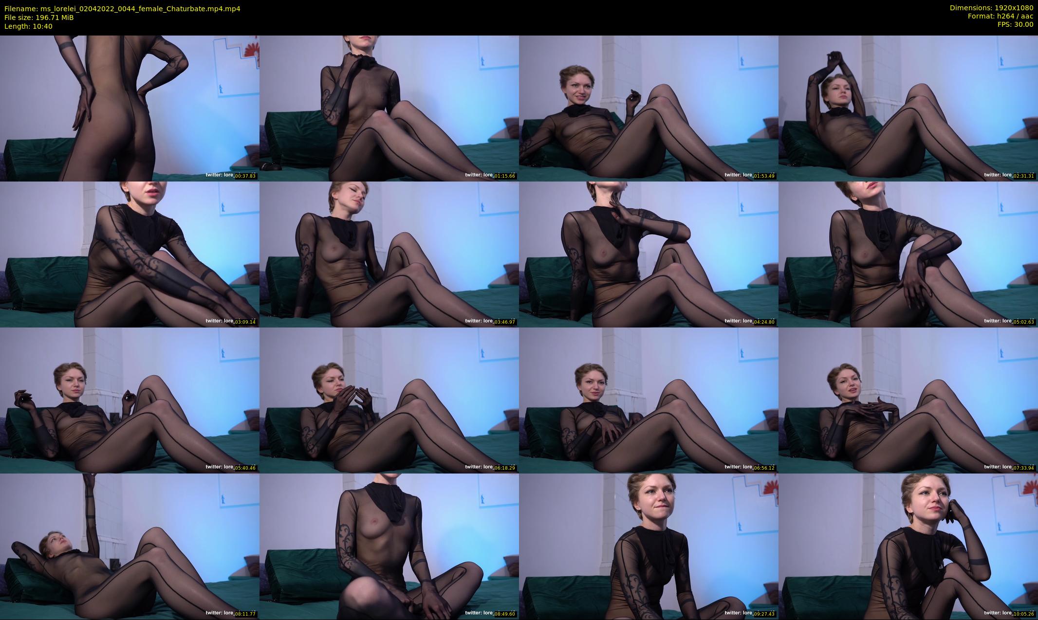 ms_lorelei — 11 minute Chaturbate female cam show recording, 1080p, Apr 2, 2022