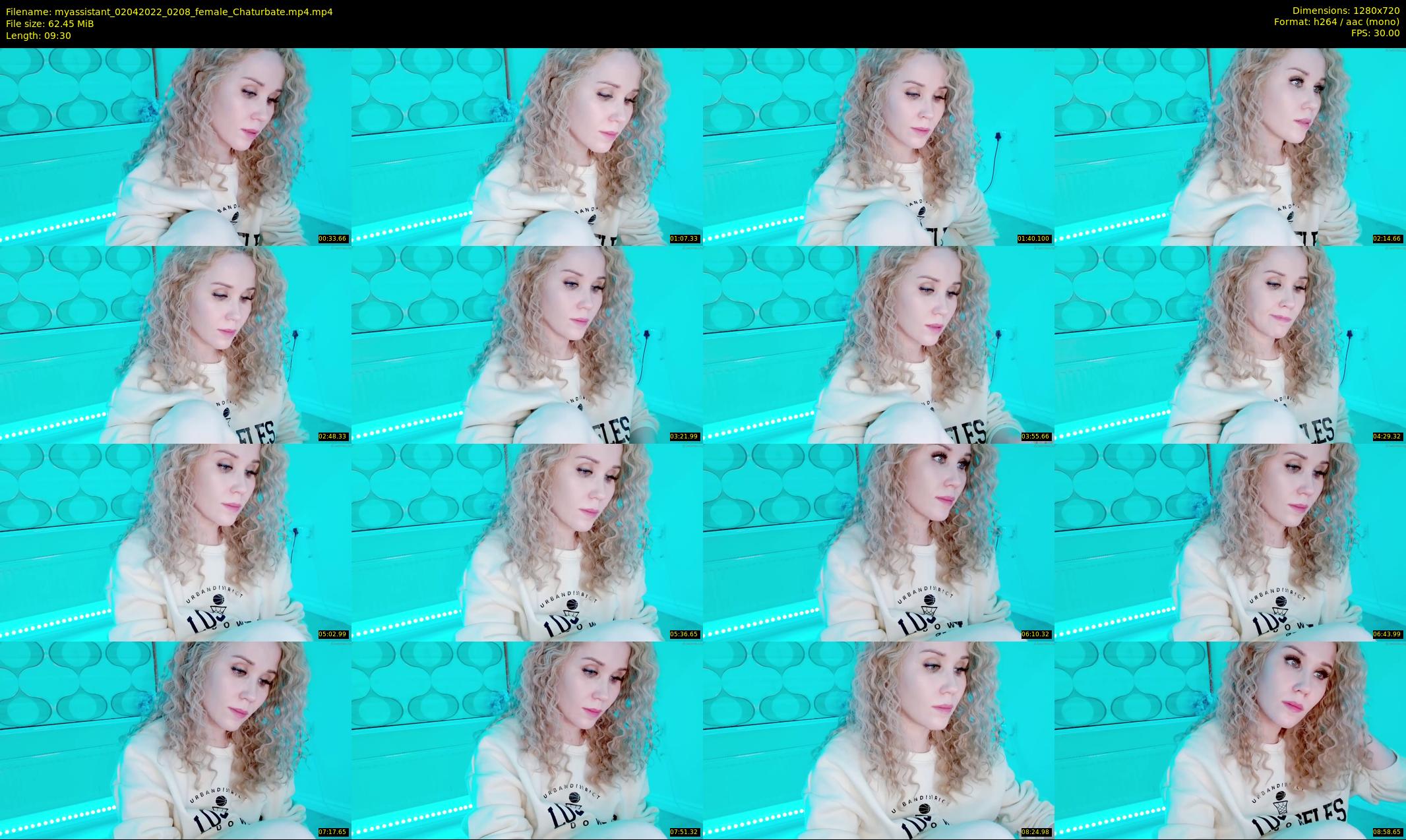 myassistant — 10 minute Chaturbate female cam show recording, 720p, Apr 2, 2022