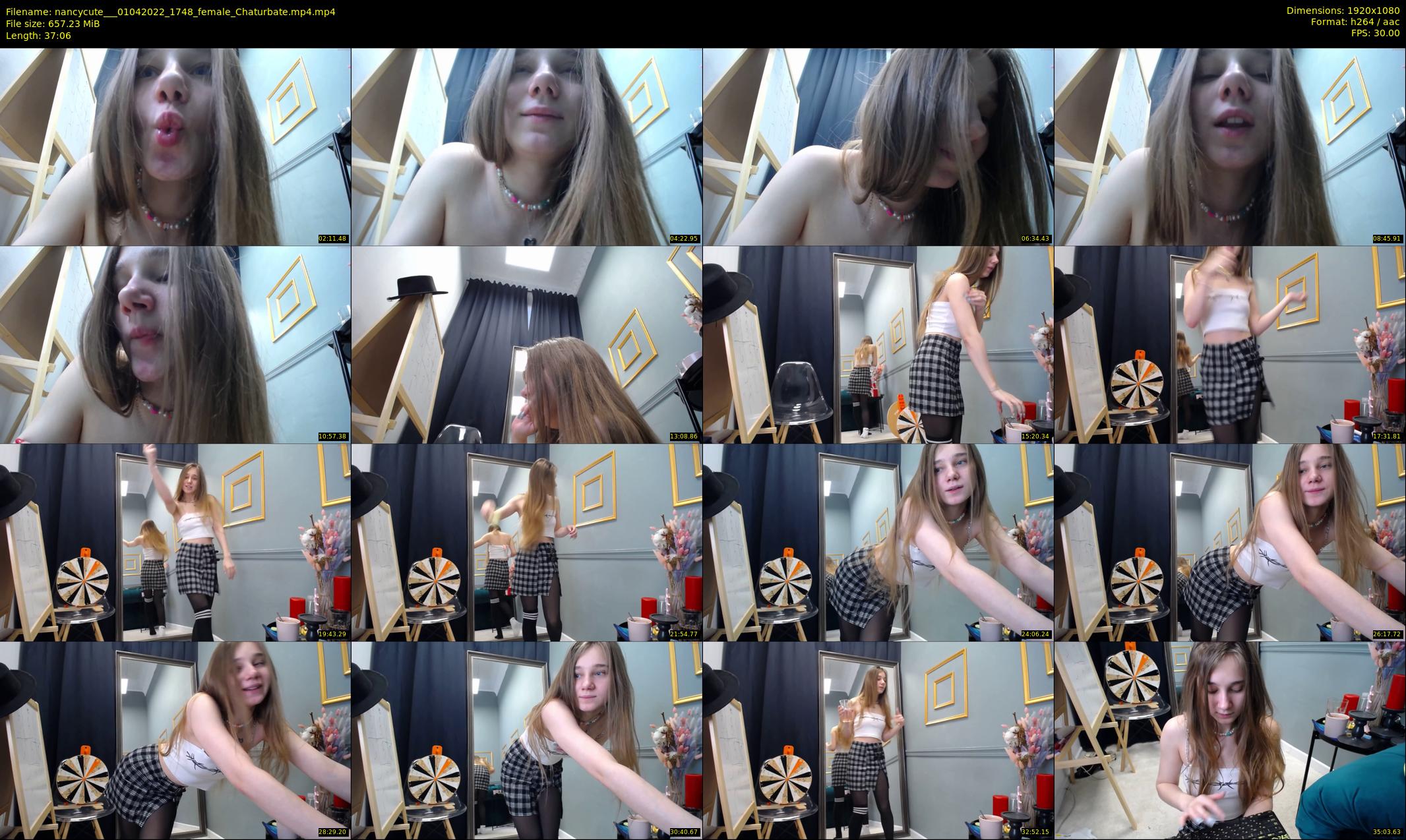 nancycute__ — 38 minute Chaturbate female cam show recording, 1080p, Apr 1, 2022