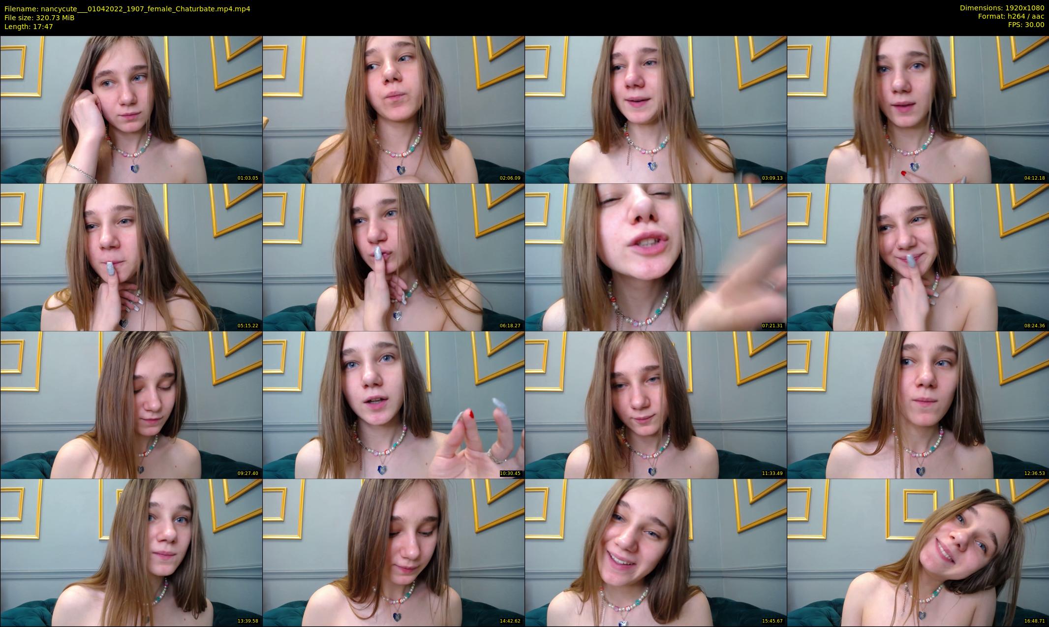 nancycute__ — 18 minute Chaturbate female cam show recording, 1080p, Apr 1, 2022
