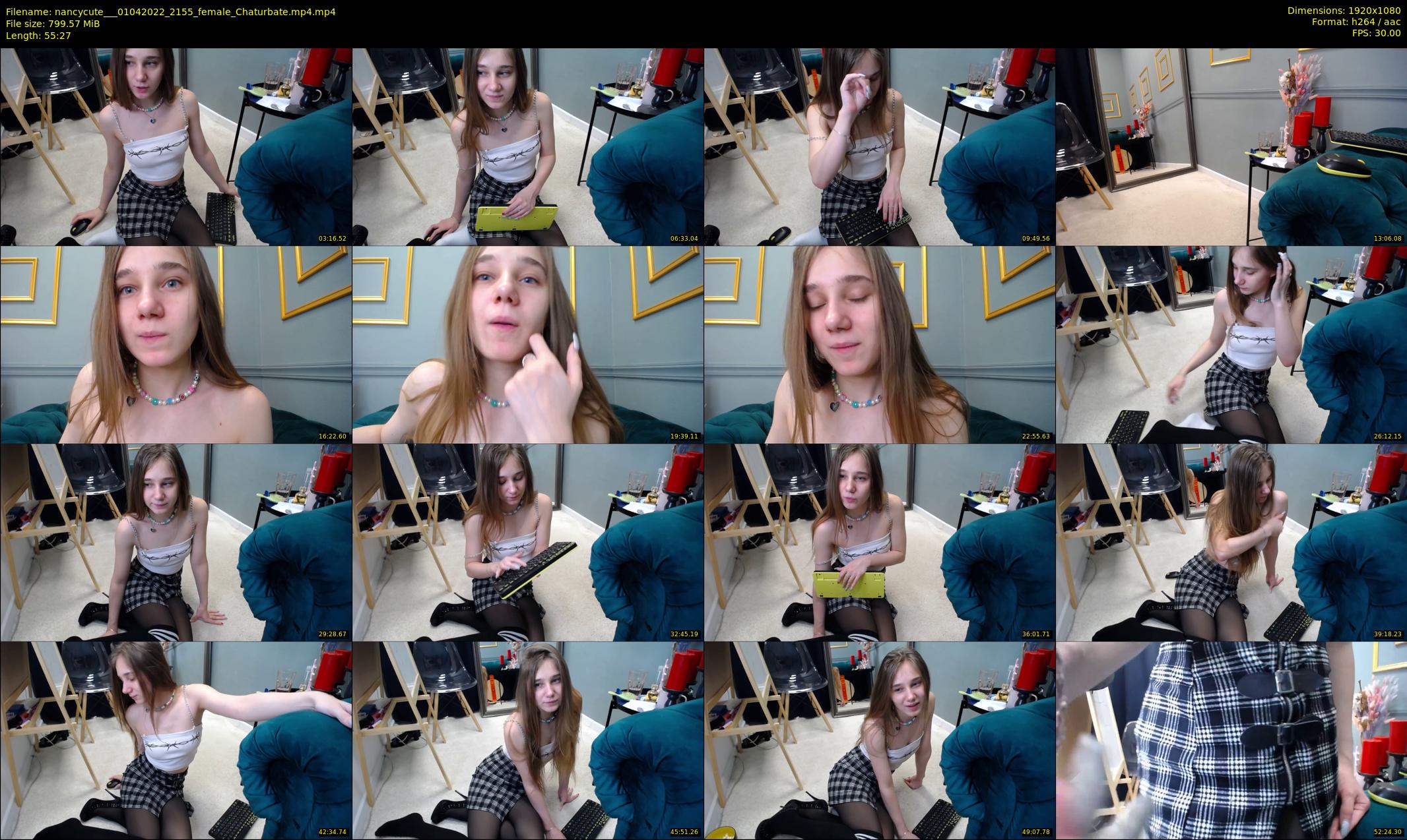 nancycute__ — 56 minute Chaturbate female cam show recording, 1080p, Apr 1, 2022