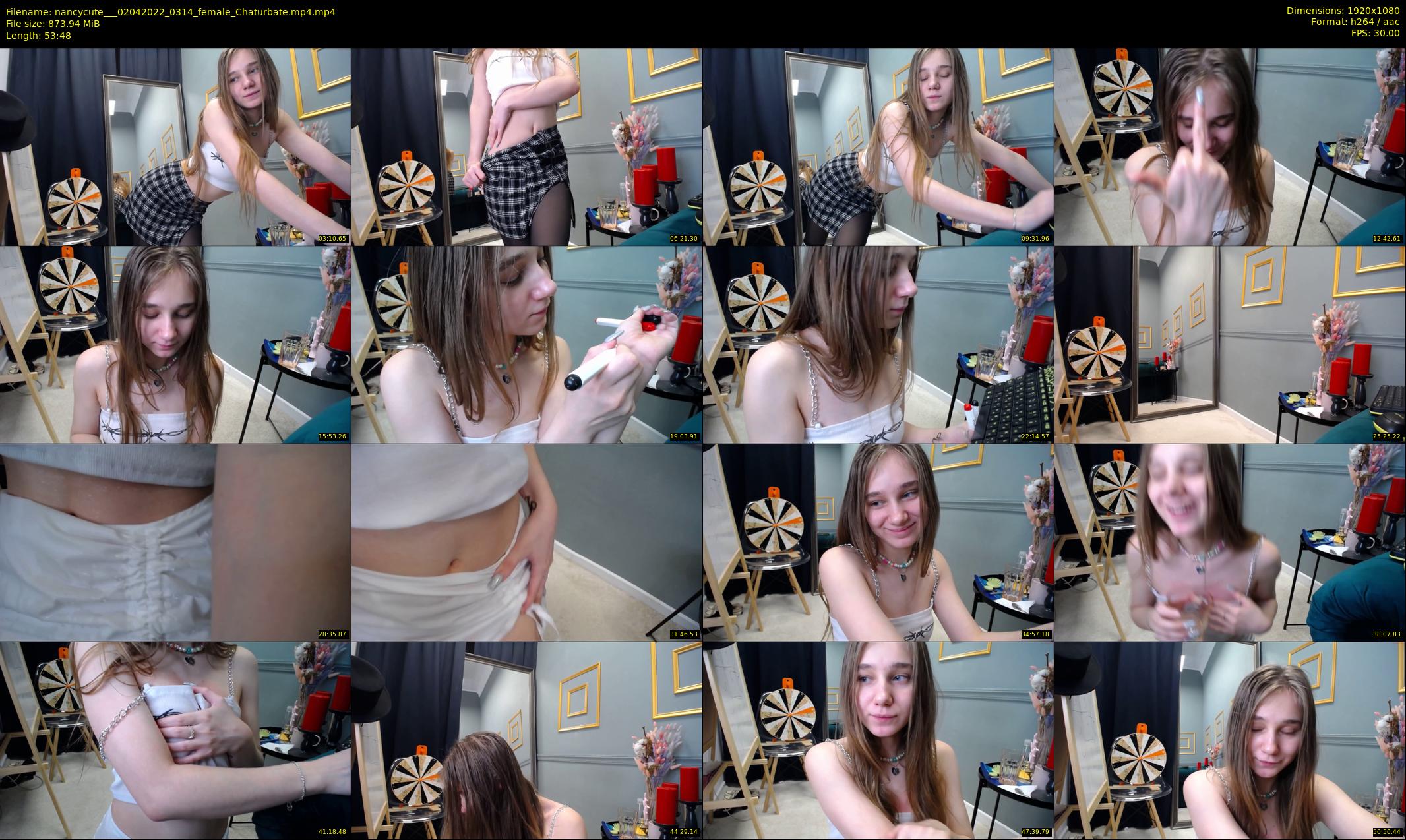 nancycute__ — 54 minute Chaturbate female cam show recording, 1080p, Apr 2, 2022