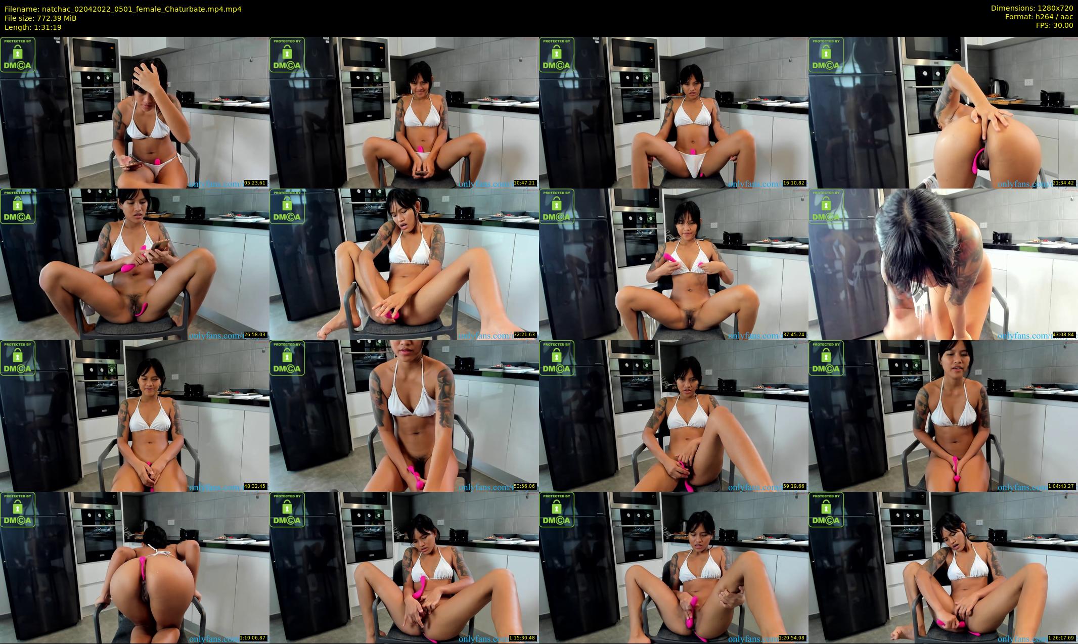 natchac — 92 minute Chaturbate female cam show recording, 720p, Apr 2, 2022