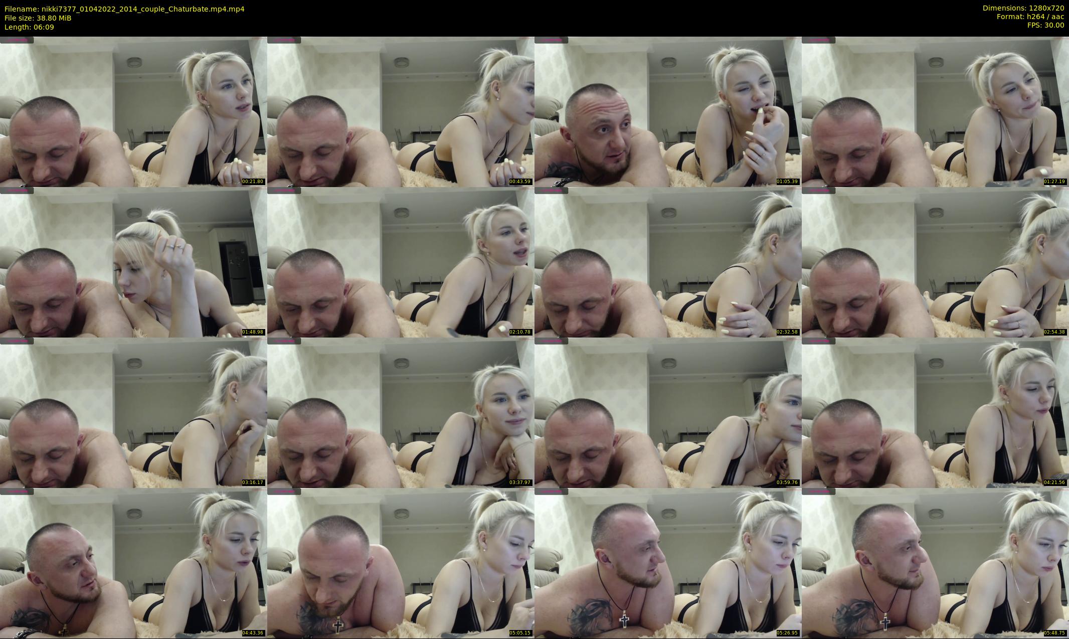nikki7377 — 7 minute Chaturbate couple cam show recording, 720p, Apr 1, 2022