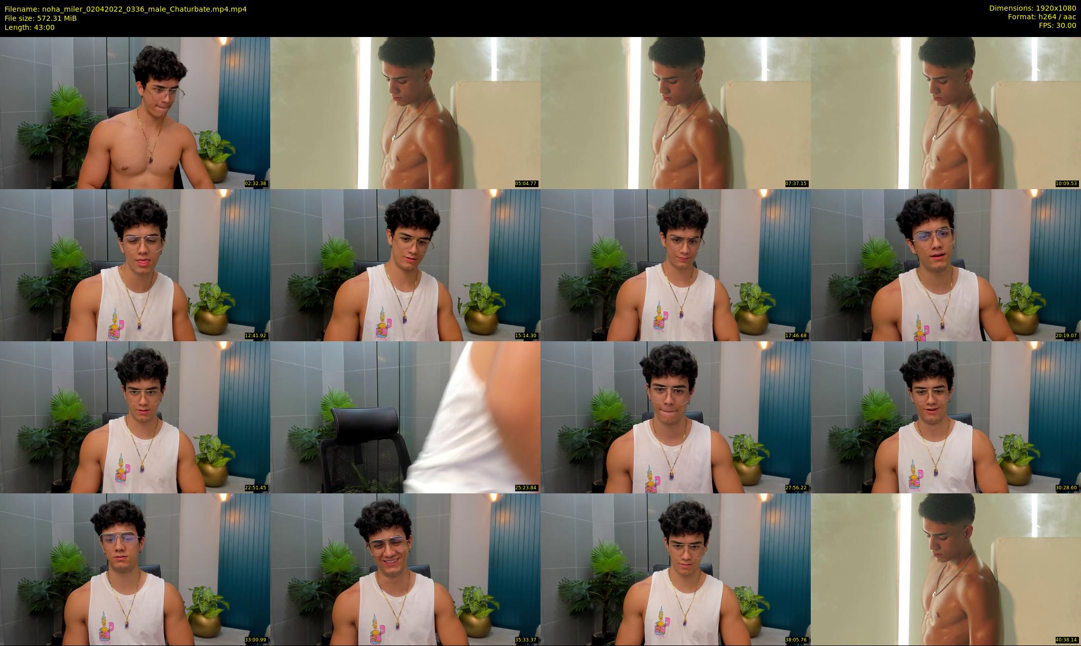 noha_miler — 43 minute Chaturbate male cam show recording, 1080p, Apr 2, 2022