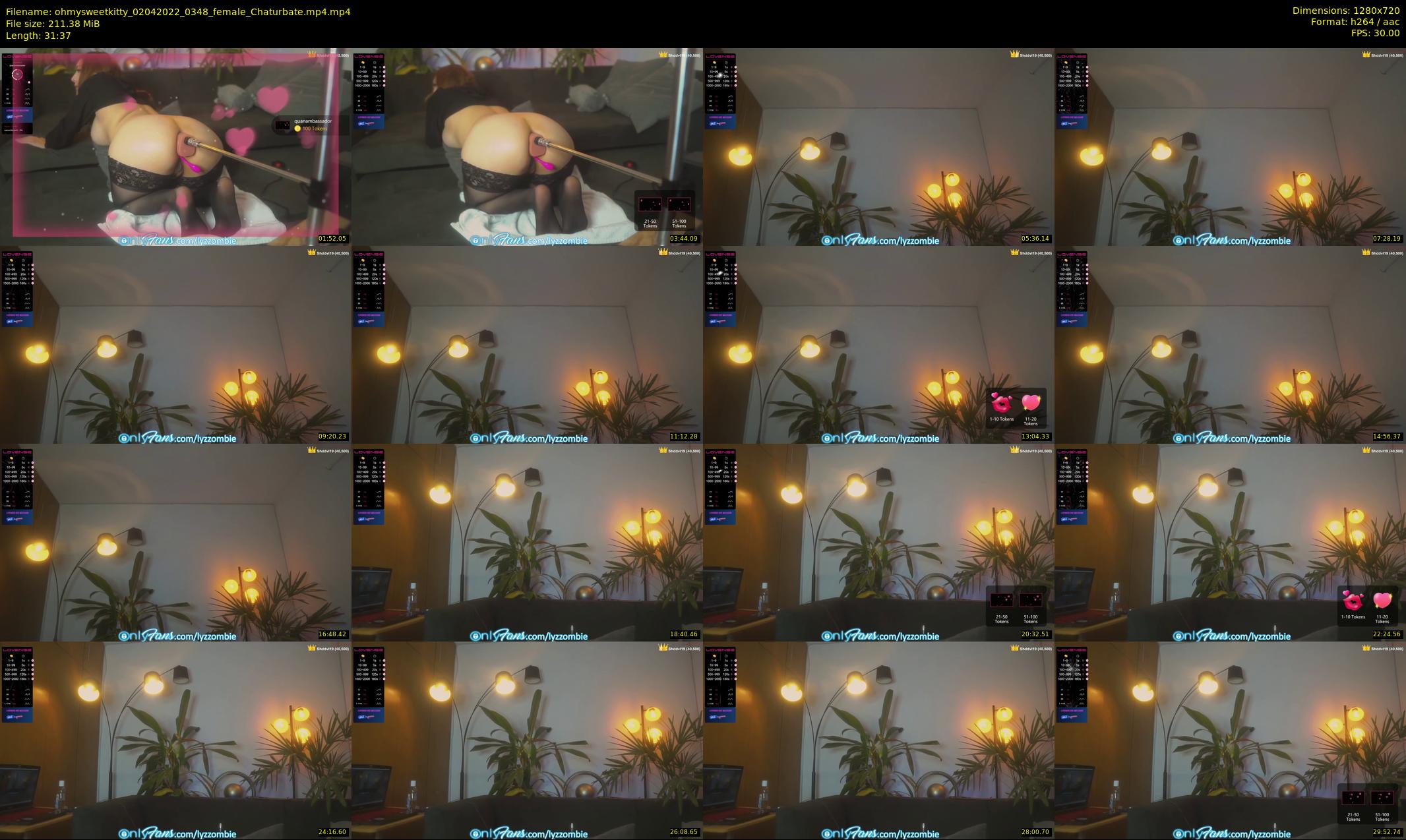 ohmysweetkitty — 32 minute Chaturbate female cam show recording, 720p, Apr 2, 2022