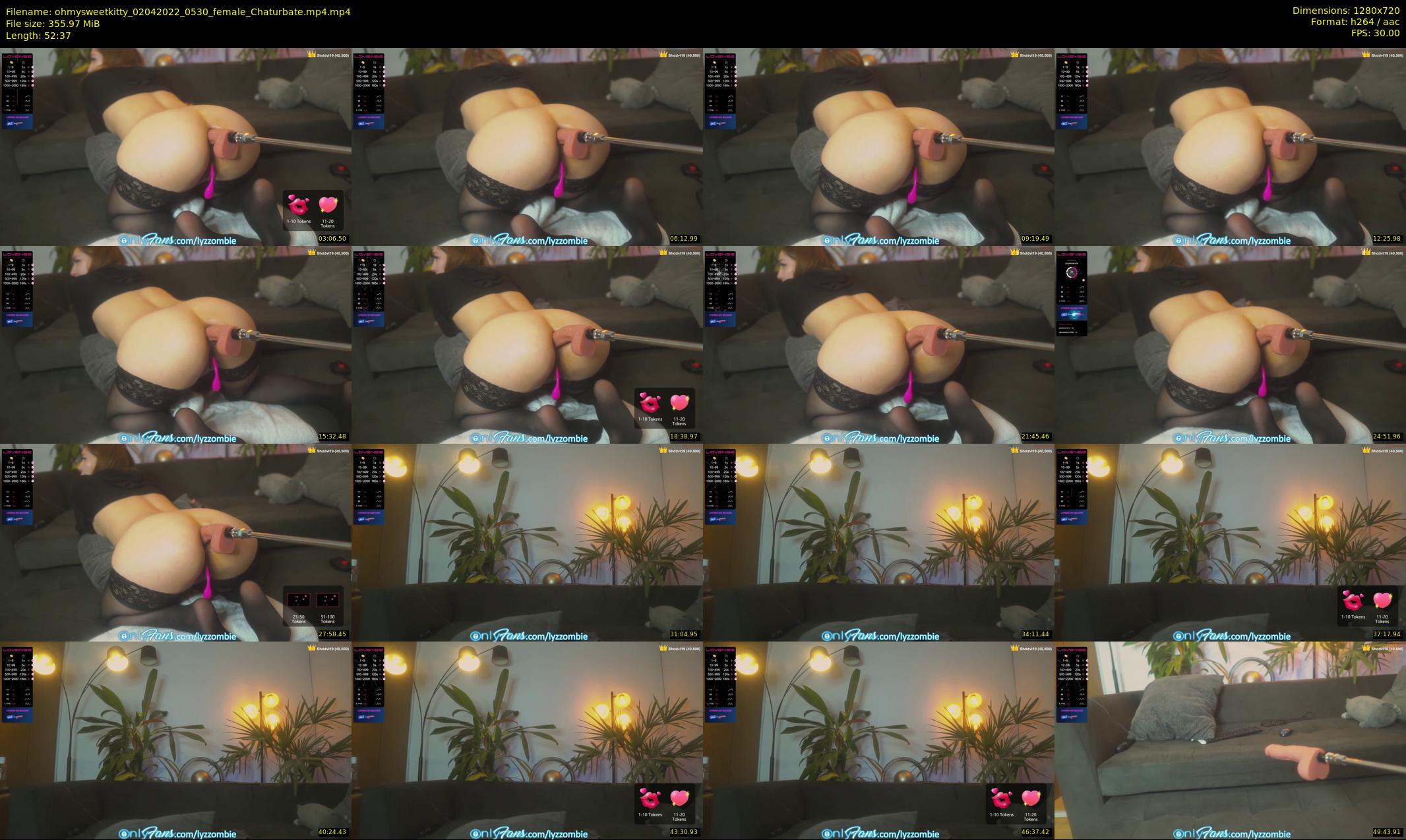 ohmysweetkitty — 53 minute Chaturbate female cam show recording, 720p, Apr 2, 2022