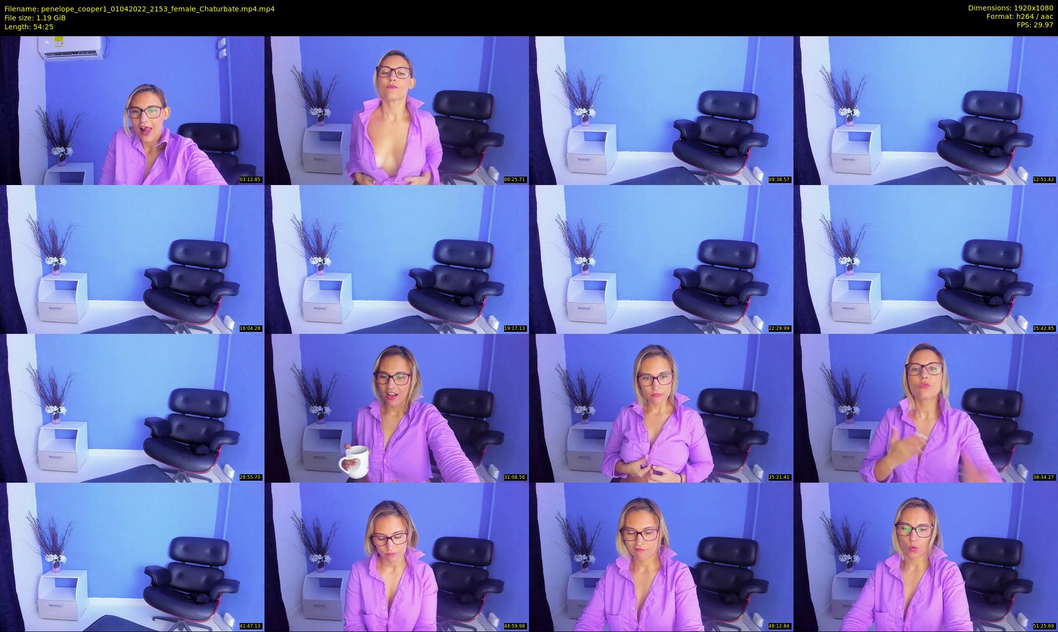 penelope_cooper1 — 55 minute Chaturbate female cam show recording, 1080p, Apr 1, 2022