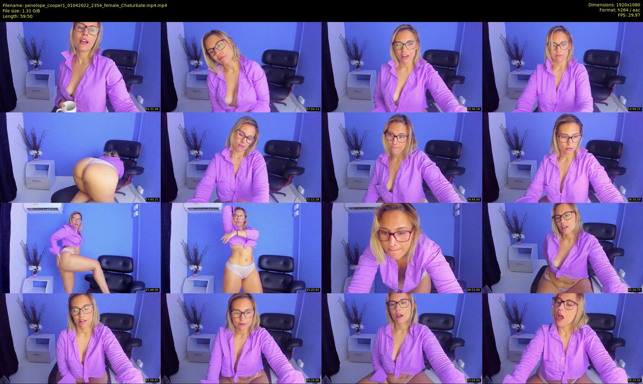 penelope_cooper1 — 60 minute Chaturbate female cam show recording, 1080p, Apr 1, 2022