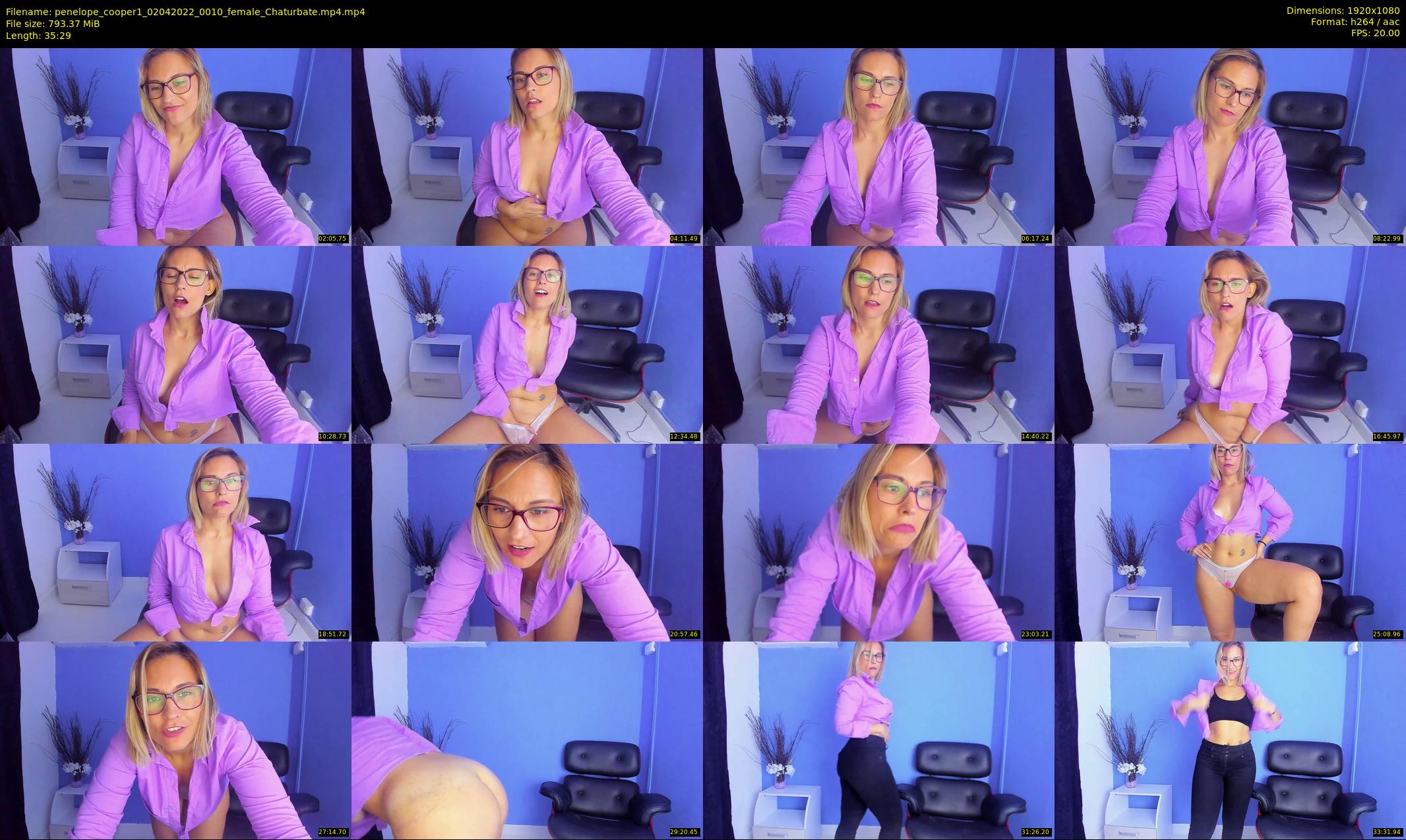 penelope_cooper1 — 36 minute Chaturbate female cam show recording, 1080p, Apr 2, 2022
