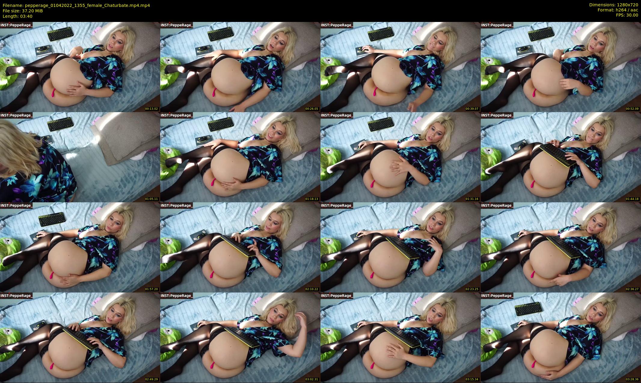 pepperage — 4 minute Chaturbate female cam show recording, 720p, Apr 1, 2022