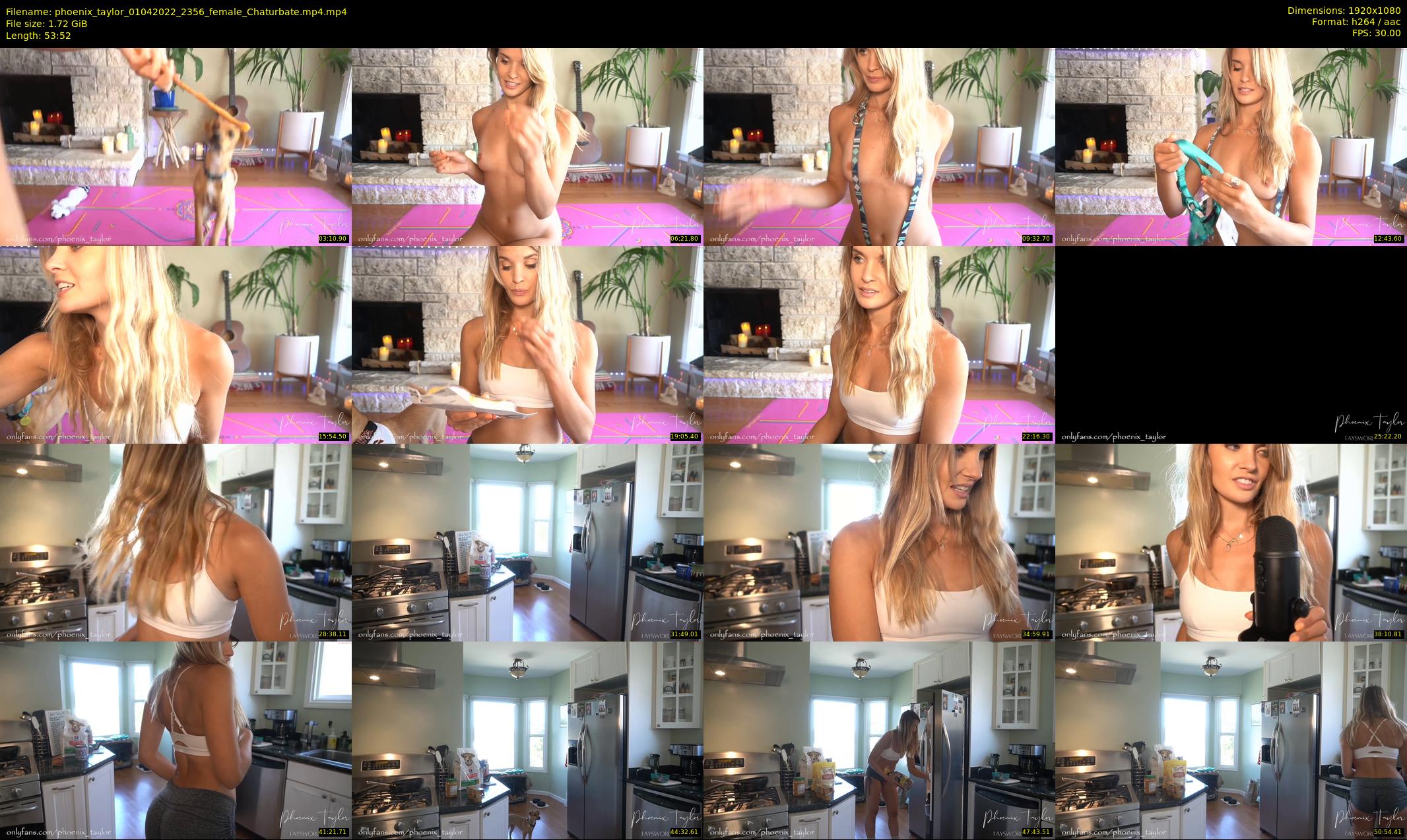 phoenix_taylor — 54 minute Chaturbate female cam show recording, 1080p, Apr 1, 2022