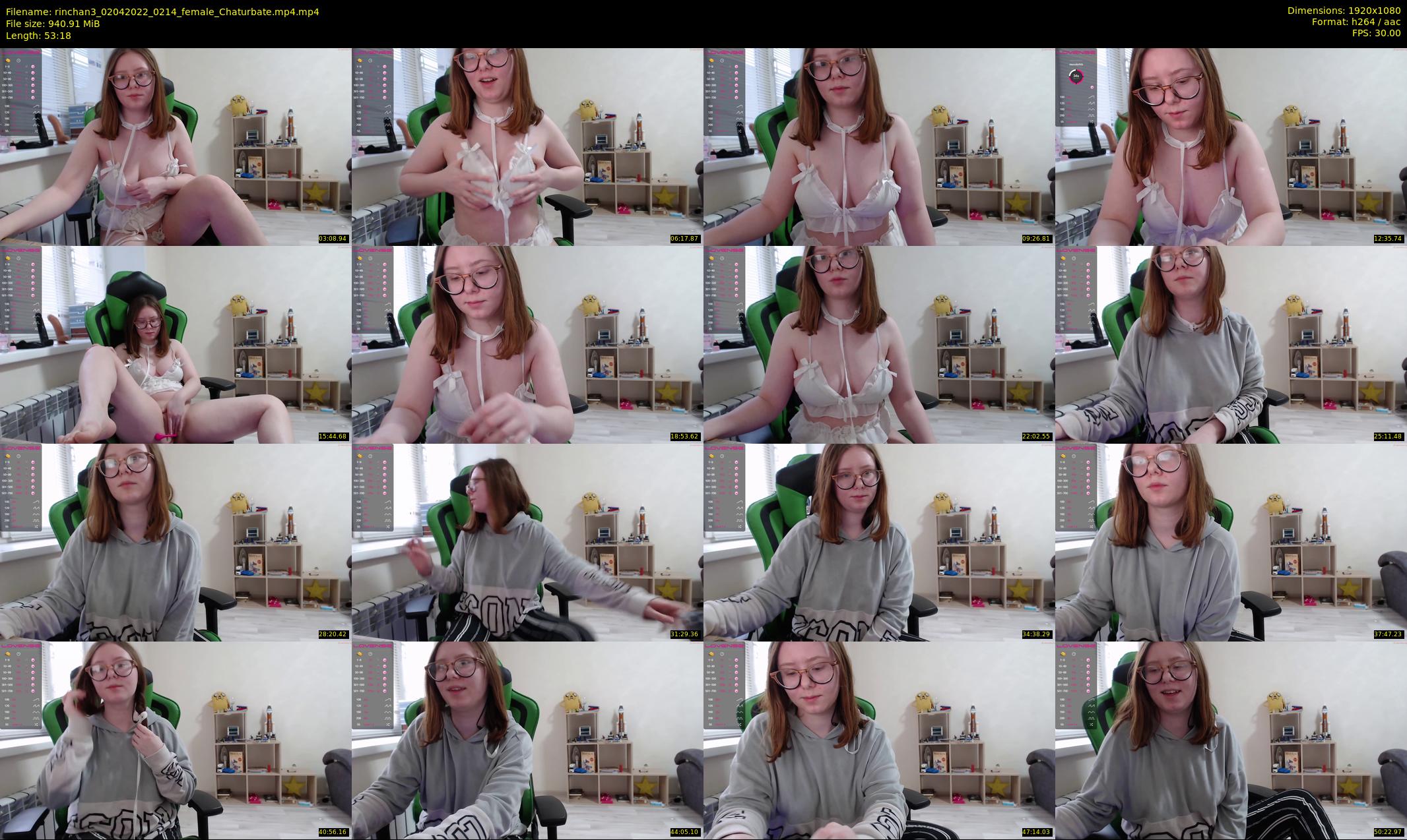 rinchan3 — 54 minute Chaturbate female cam show recording, 1080p, Apr 2, 2022
