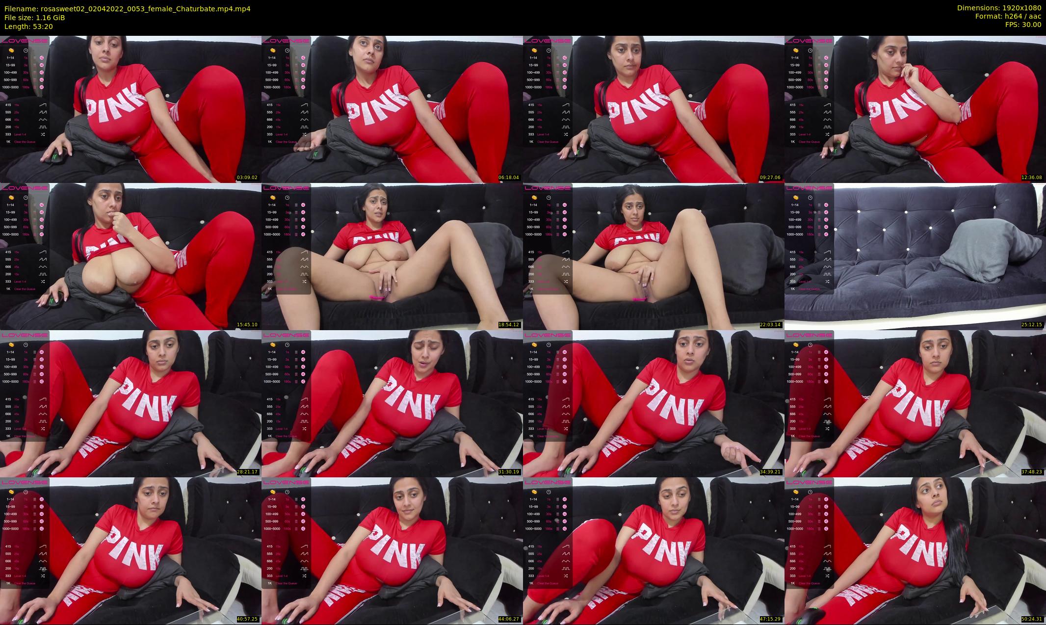 rosasweet02 — 54 minute Chaturbate female cam show recording, 1080p, Apr 2, 2022