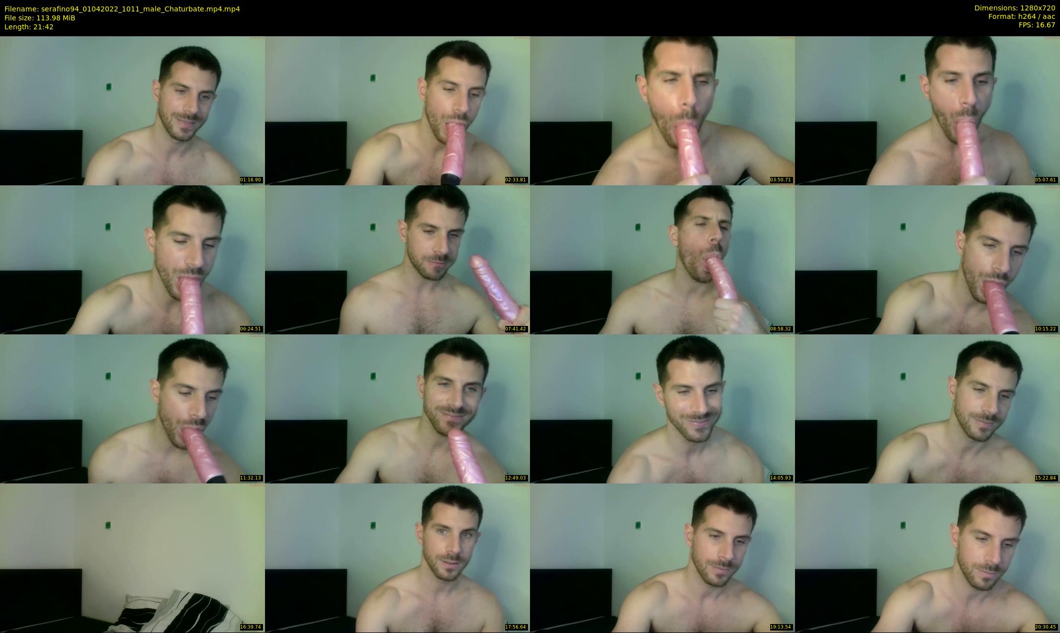 serafino94 — 22 minute Chaturbate male cam show recording, 720p, Apr 1, 2022