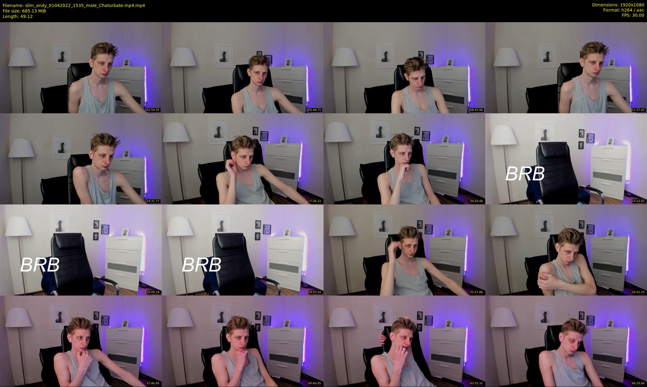 slim_andy — 50 minute Chaturbate male cam show recording, 1080p, Apr 1, 2022