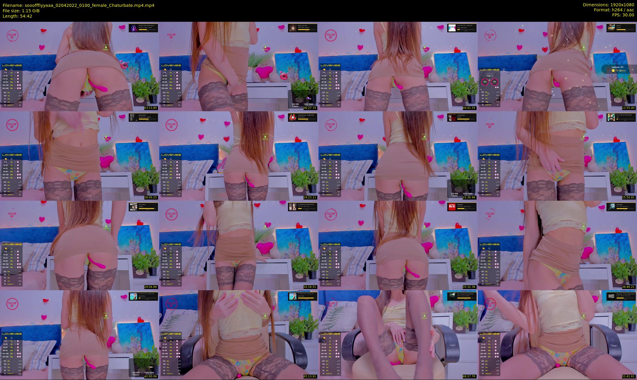 sooofffiyyaaa — 55 minute Chaturbate female cam show recording, 1080p, Apr 2, 2022