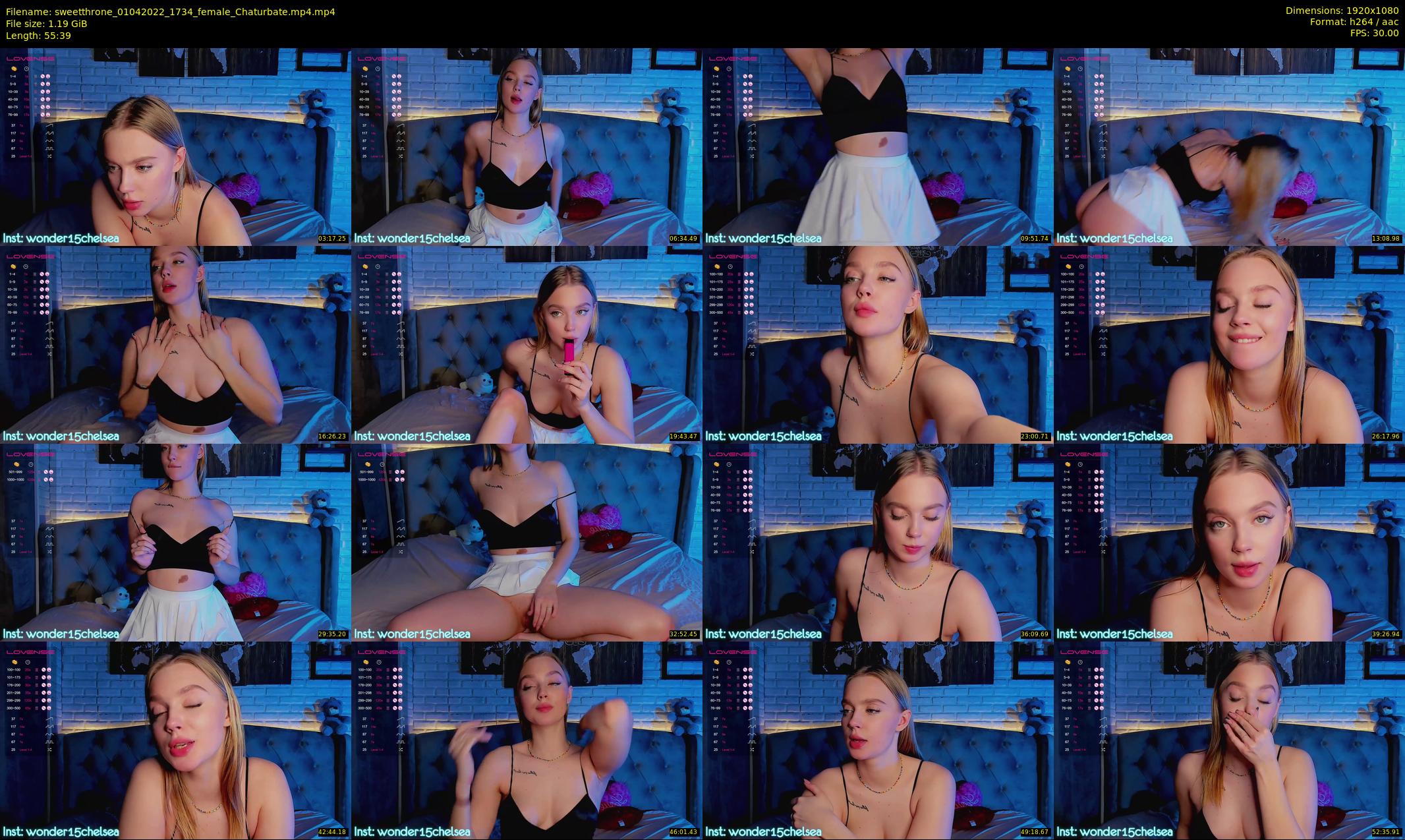 sweetthrone — 56 minute Chaturbate couple cam show recording, 1080p, Apr 1, 2022