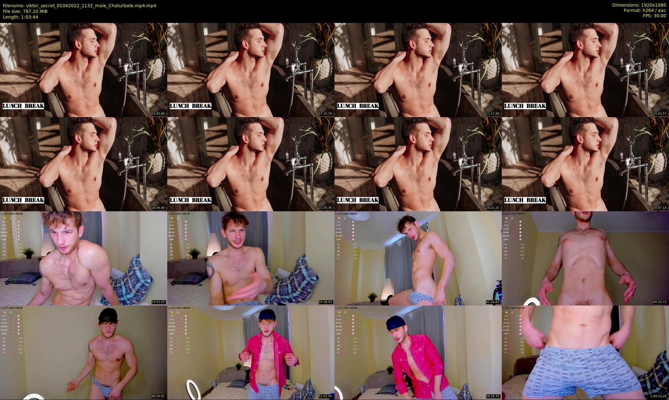 viktor_secret — 64 minute Chaturbate male cam show recording, 1080p, Apr 1, 2022