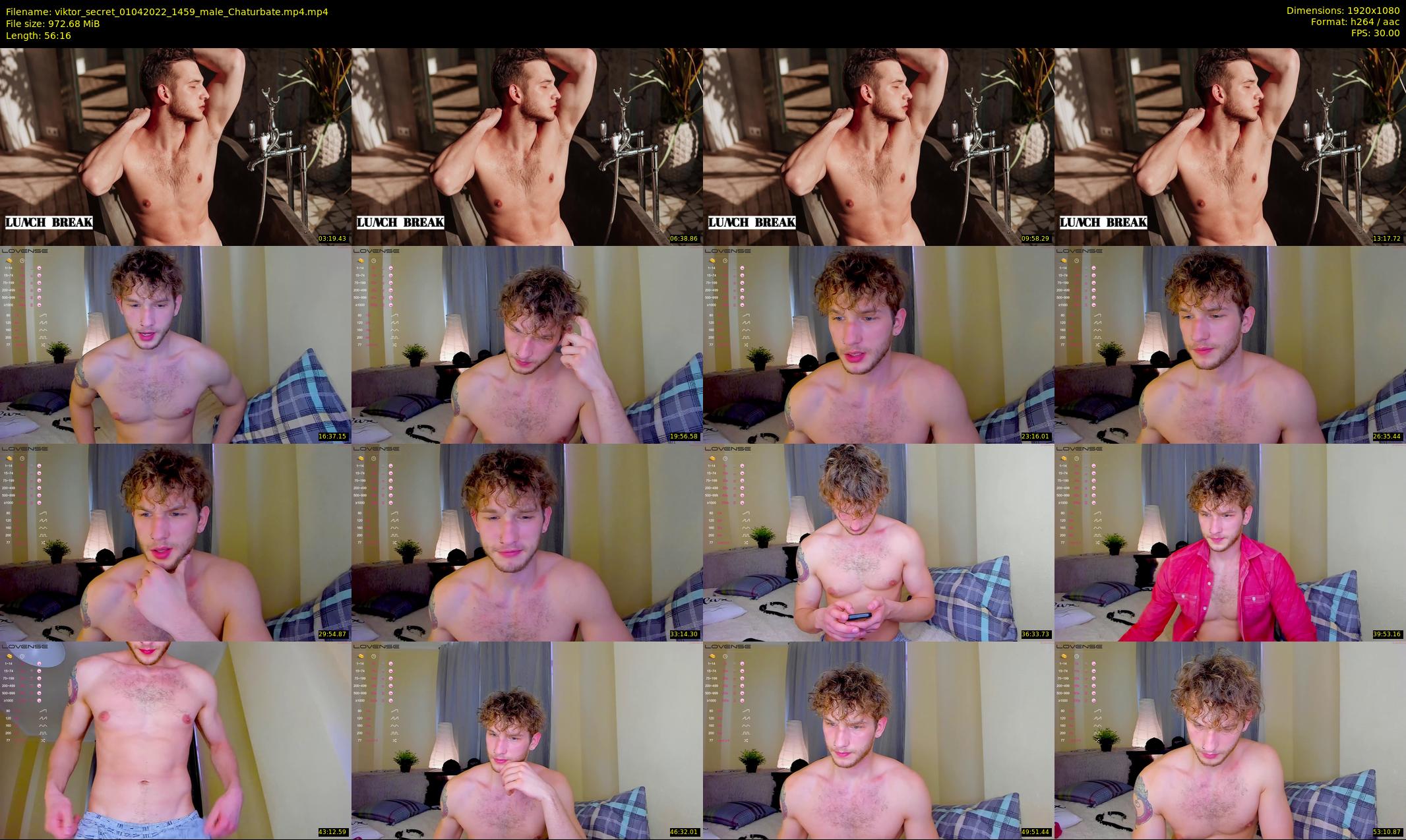 viktor_secret — 57 minute Chaturbate male cam show recording, 1080p, Apr 1, 2022