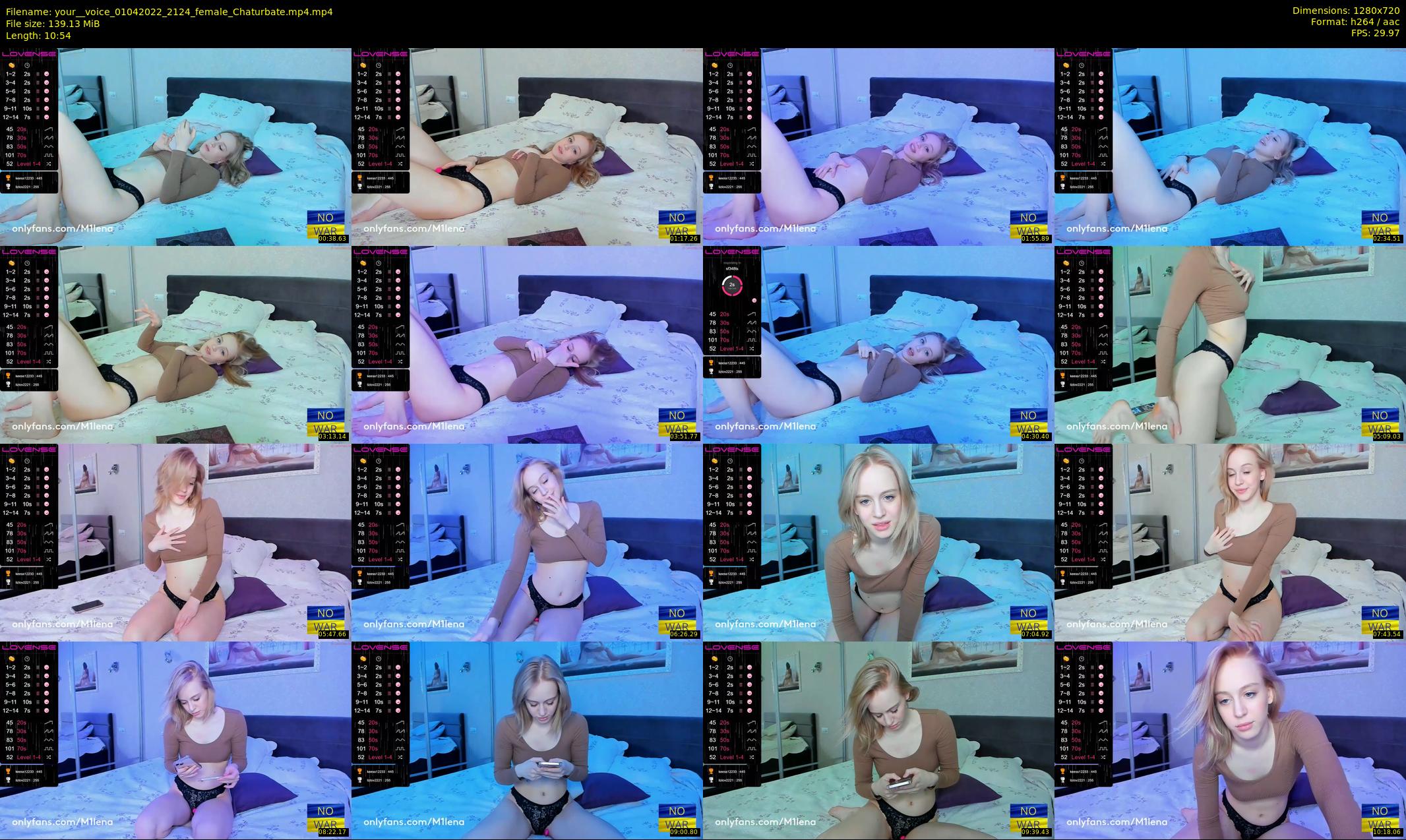 your__voice — 11 minute Chaturbate female cam show recording, 720p, Apr 1, 2022