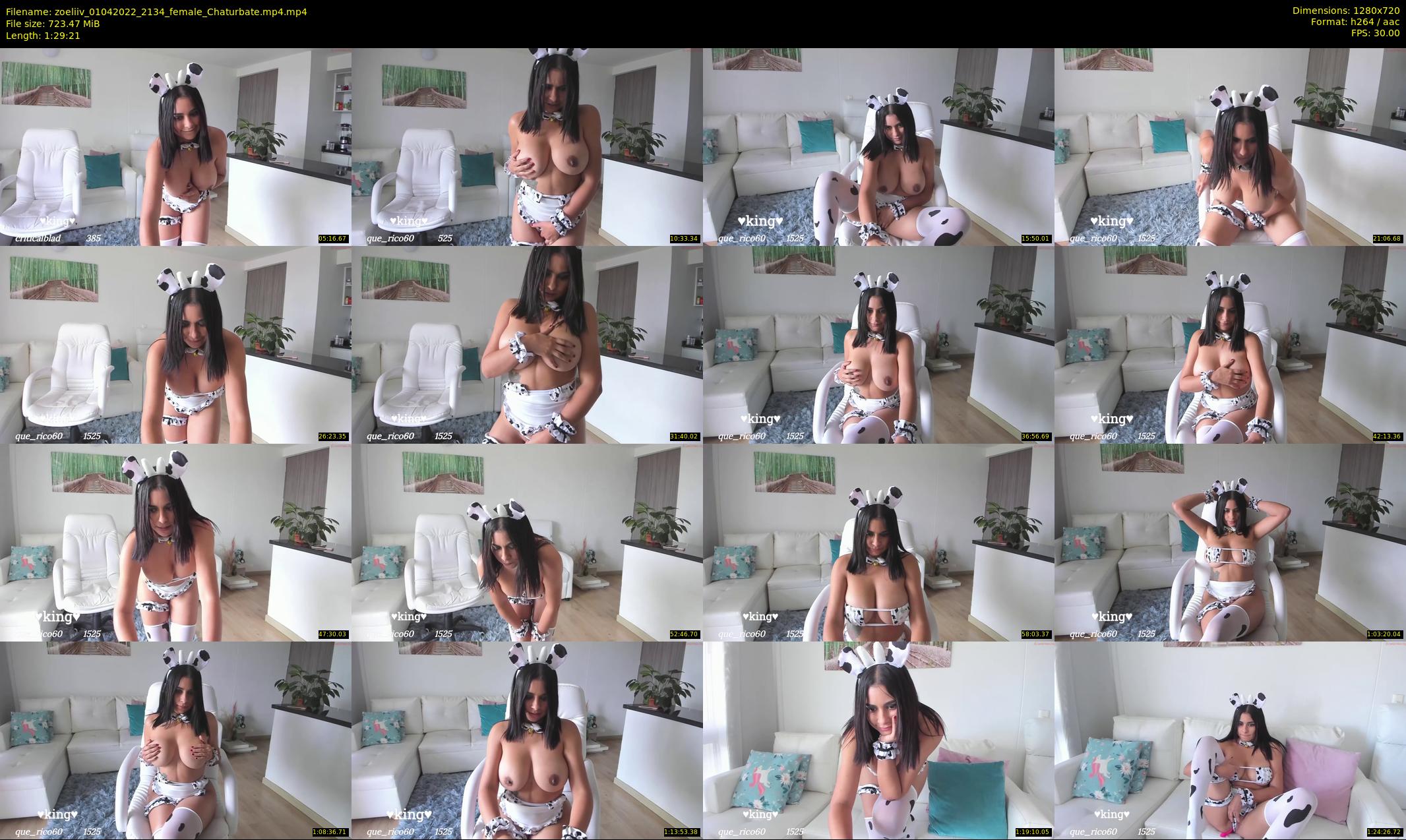 zoeliiv — 90 minute Chaturbate female cam show recording, 720p, Apr 1, 2022