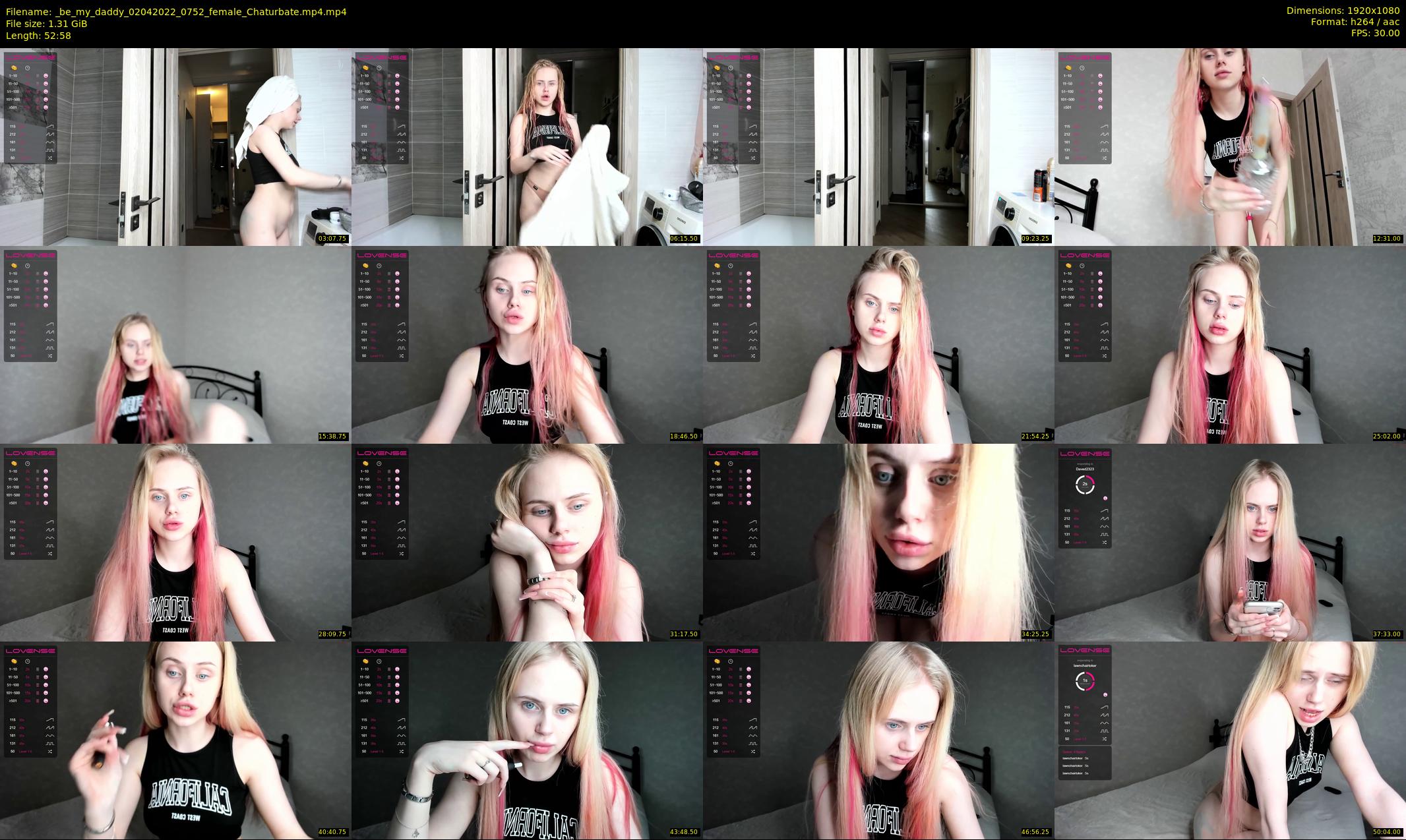 _be_my_daddy — 53 minute Chaturbate female cam show recording, 1080p, Apr 2, 2022