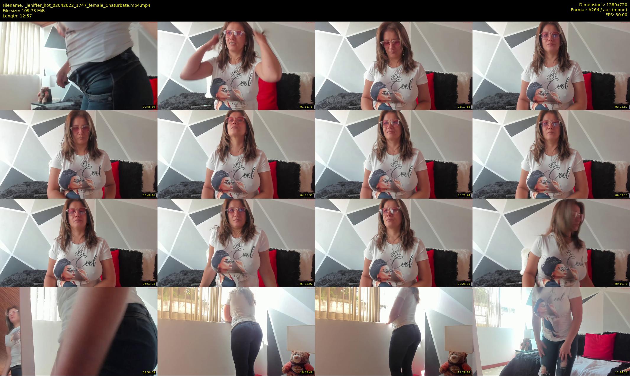 _jeniffer_hot — 13 minute Chaturbate female cam show recording, 720p, Apr 2, 2022