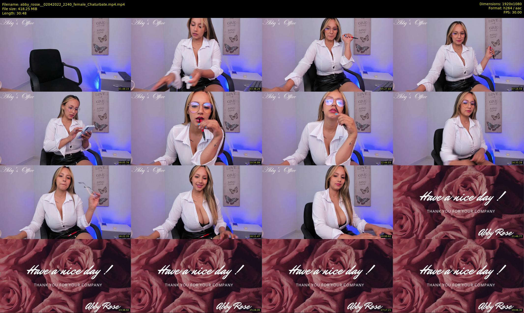 abby_rosse_ — 31 minute Chaturbate female cam show recording, 1080p, Apr 2, 2022
