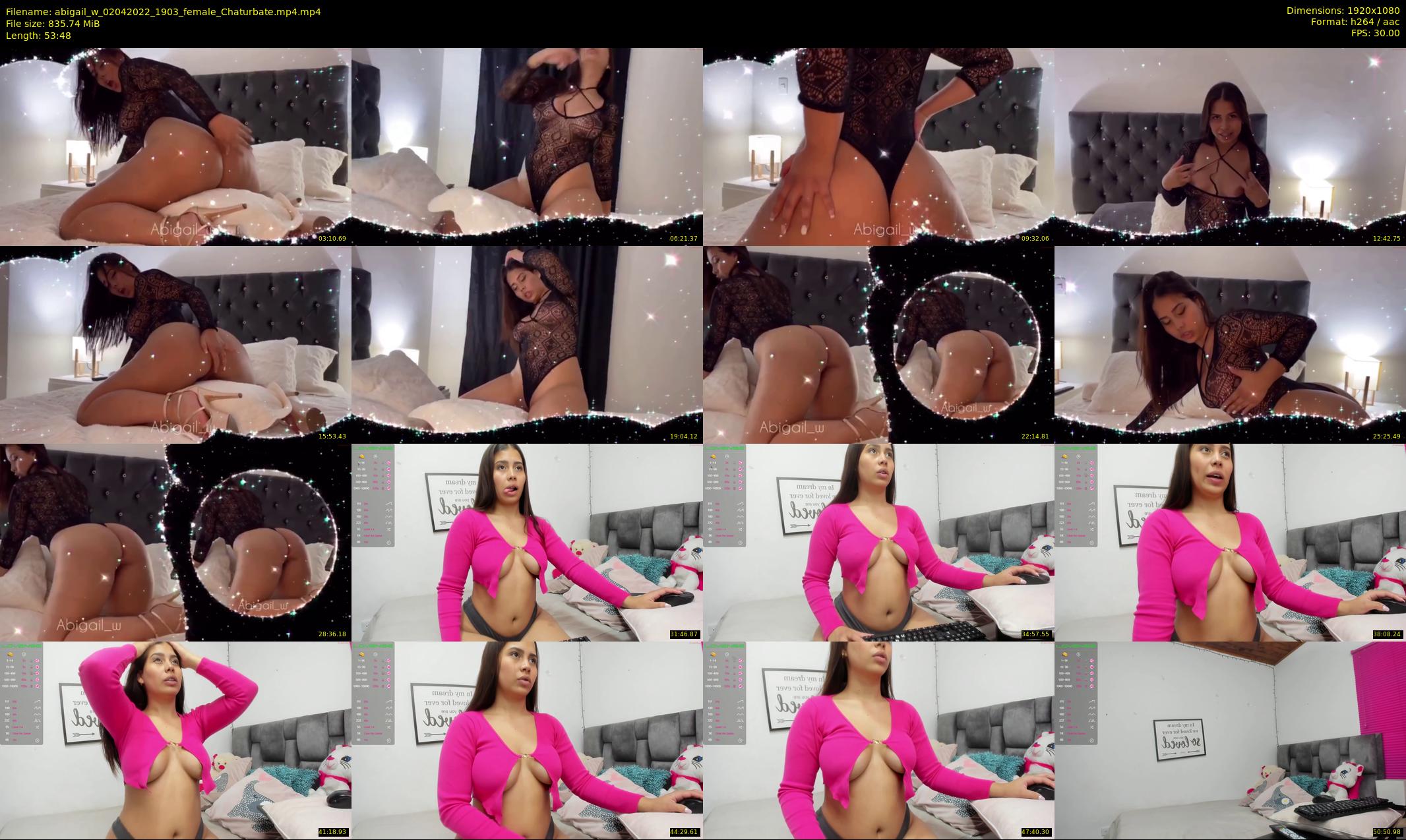 abigail_w — 54 minute Chaturbate female cam show recording, 1080p, Apr 2, 2022