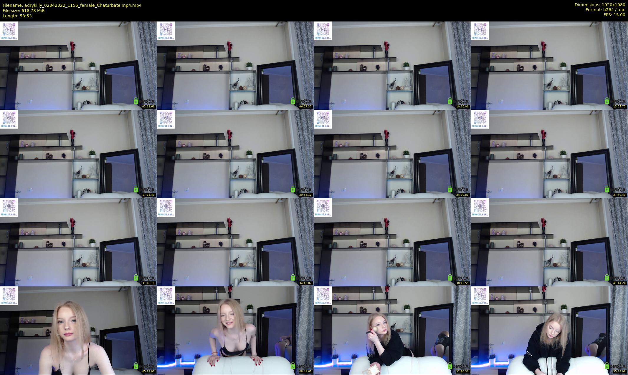 adrykilly — 59 minute Chaturbate female cam show recording, 1080p, Apr 2, 2022