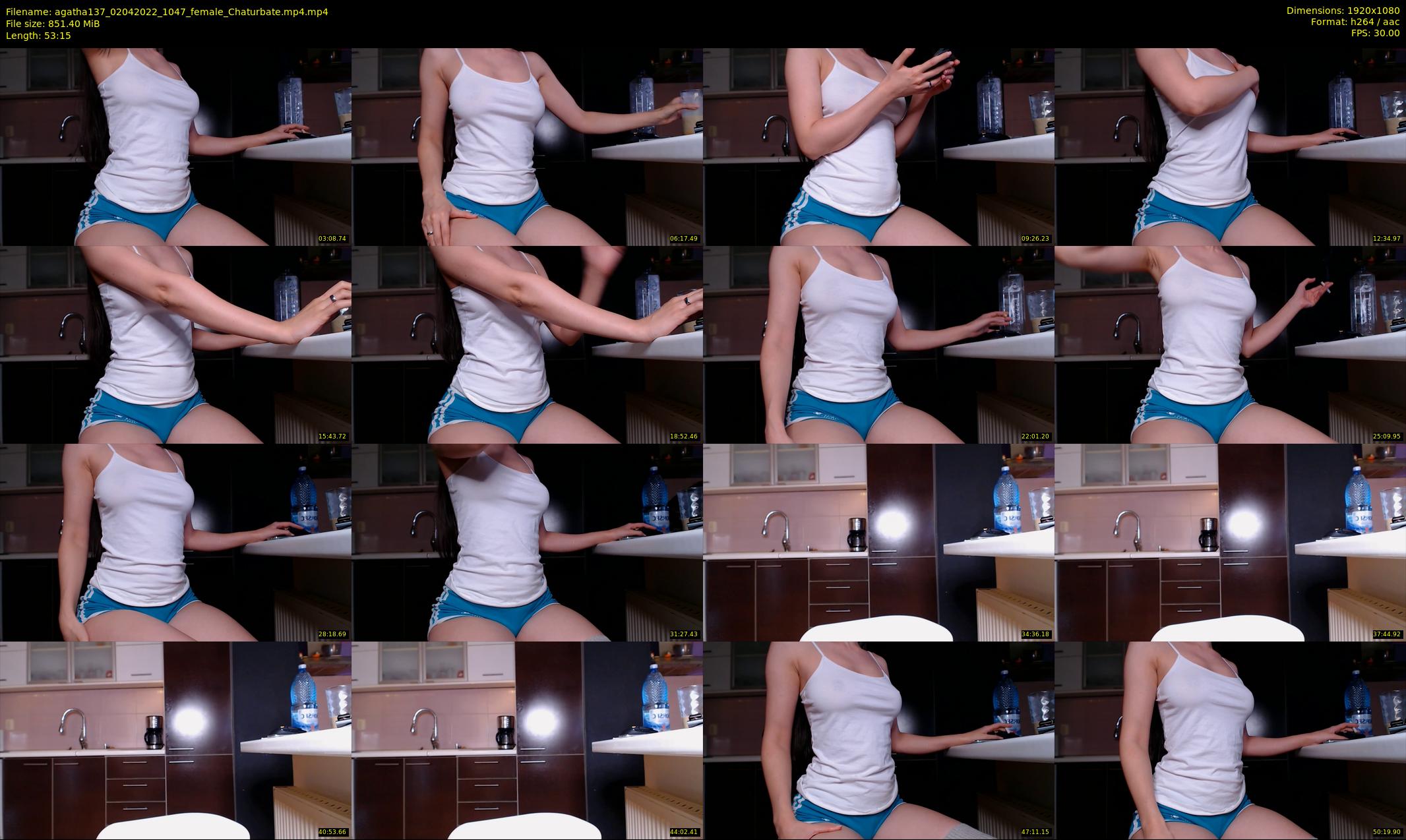 agatha137 — 54 minute Chaturbate female cam show recording, 1080p, Apr 2, 2022
